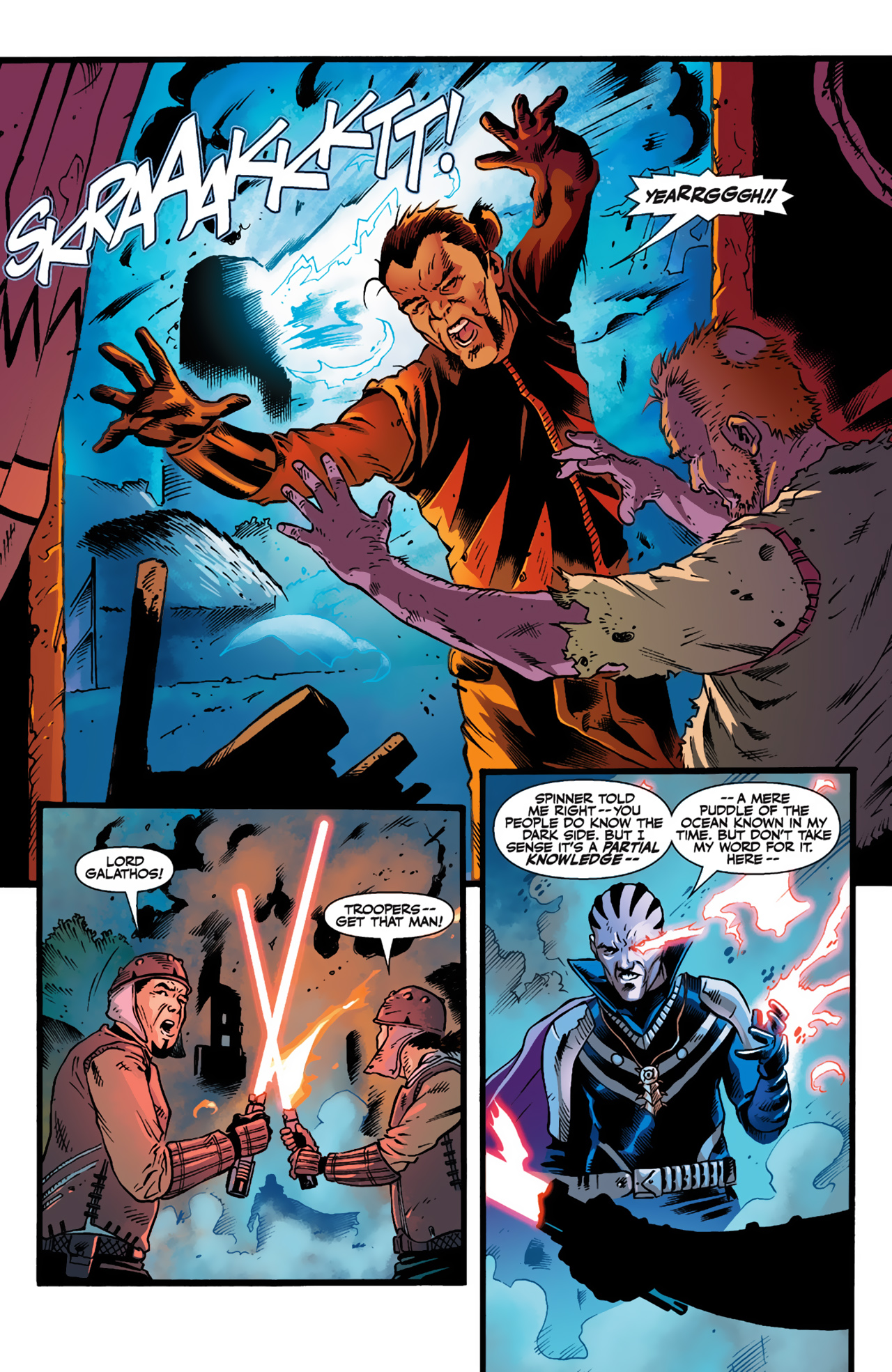 Read online Star Wars: Lost Tribe of the Sith - Spiral comic -  Issue #3 - 7