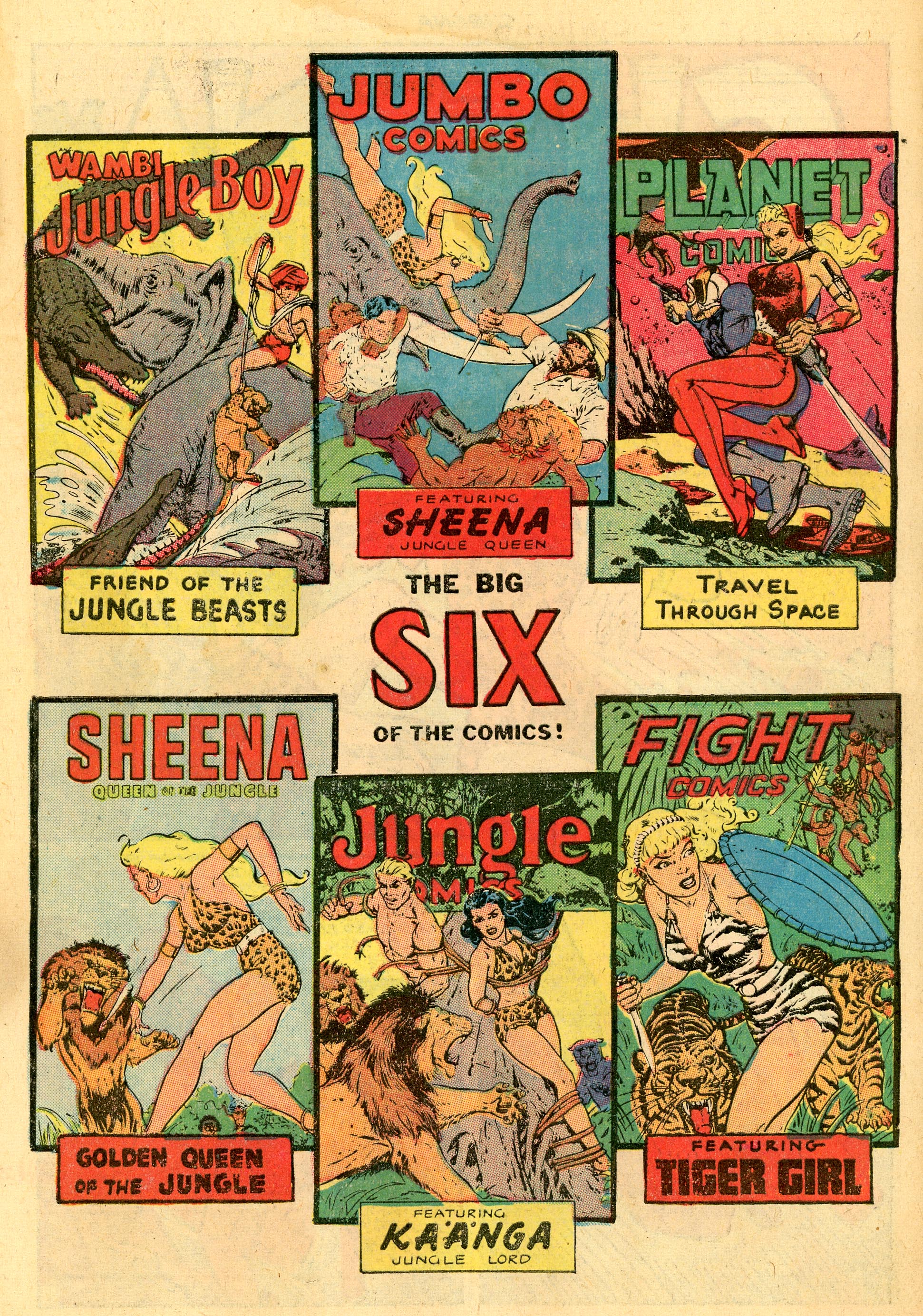 Read online Sheena, Queen of the Jungle (1942) comic -  Issue #15 - 3