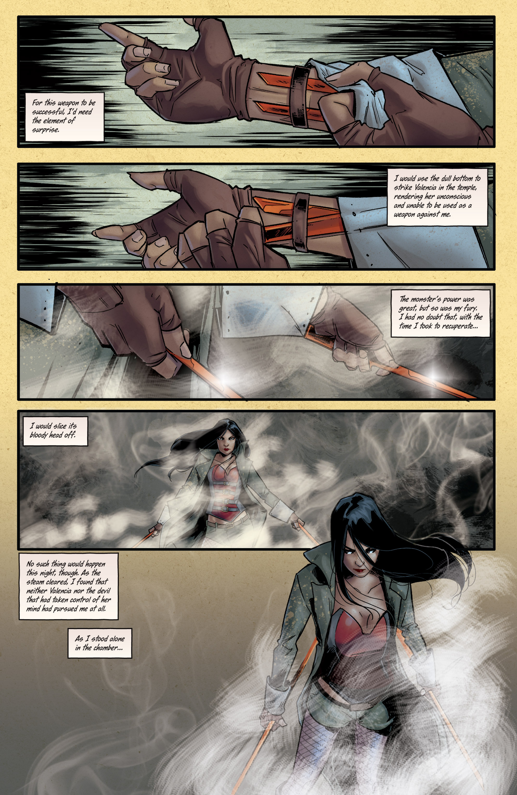 Read online Van Helsing vs The Mummy of Amun-Ra comic -  Issue #3 - 16