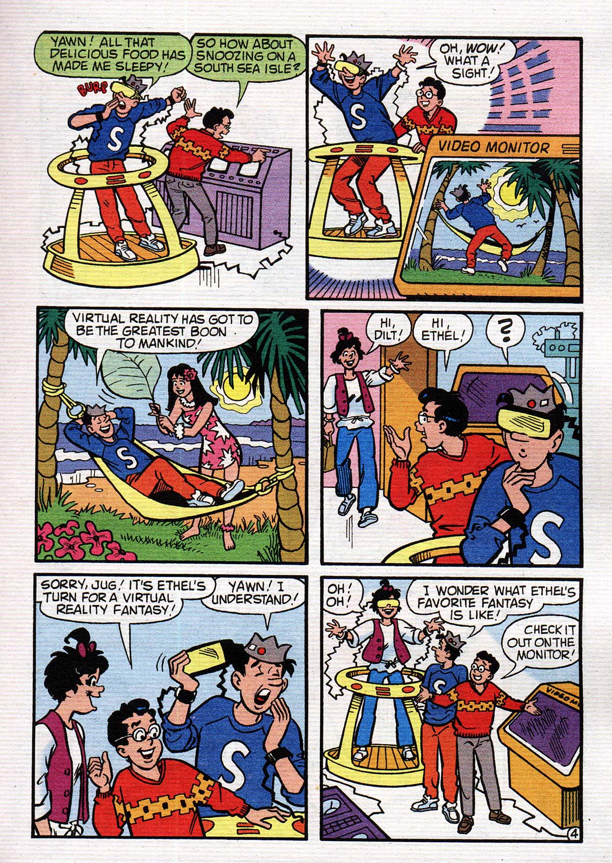 Read online Jughead's Double Digest Magazine comic -  Issue #107 - 154