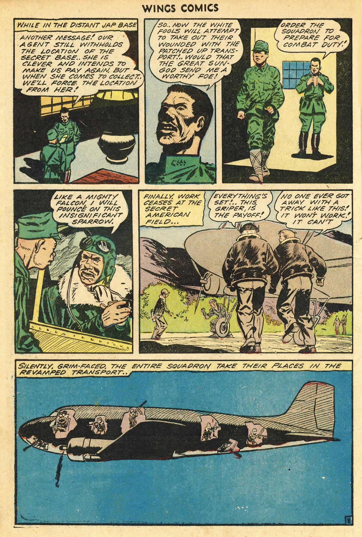 Read online Wings Comics comic -  Issue #46 - 10