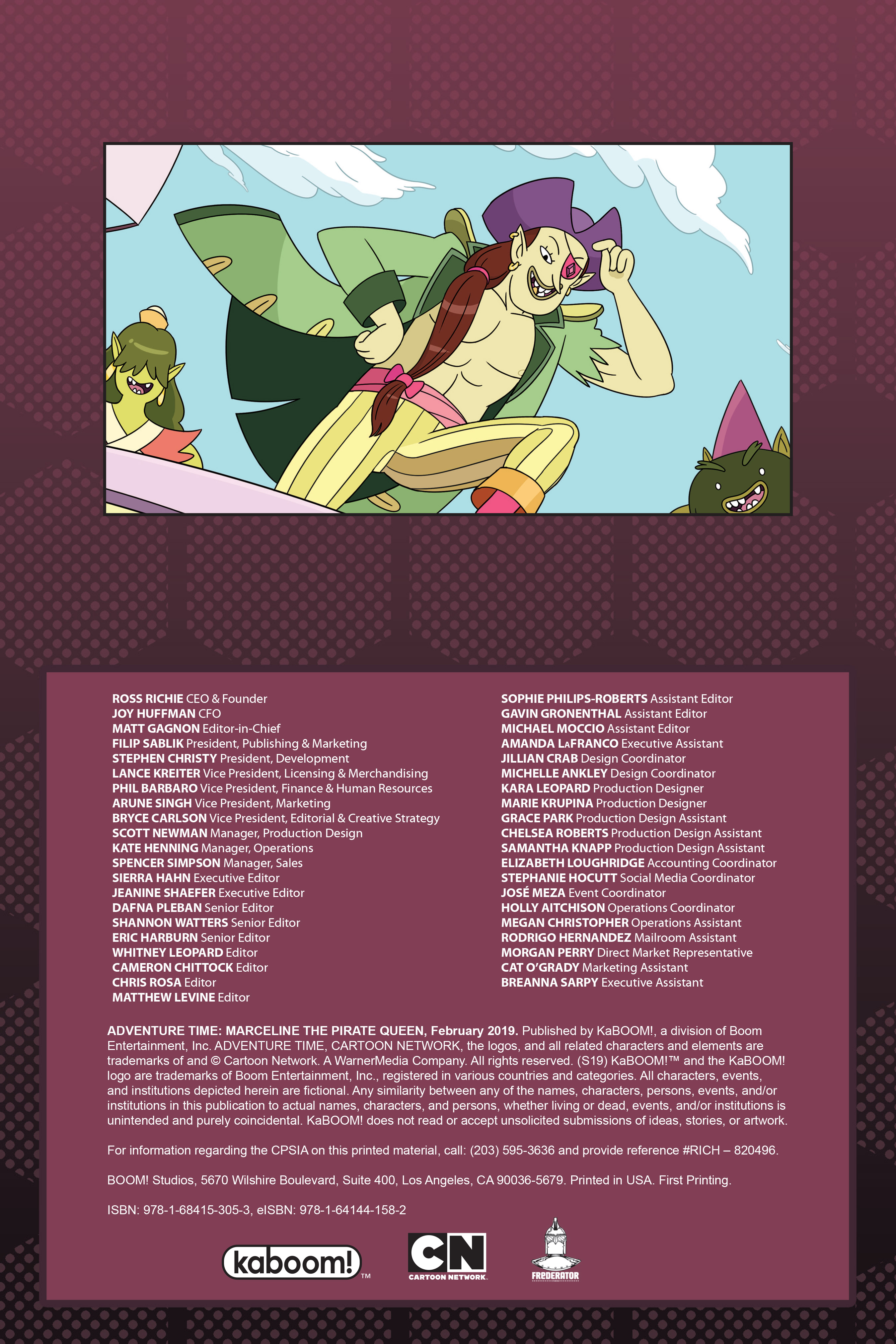 Read online Adventure Time: Marceline the Pirate Queen comic -  Issue # TPB - 4