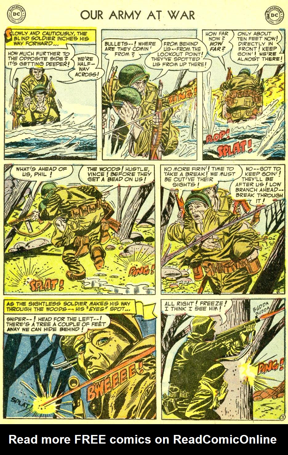 Read online Our Army at War (1952) comic -  Issue #14 - 13