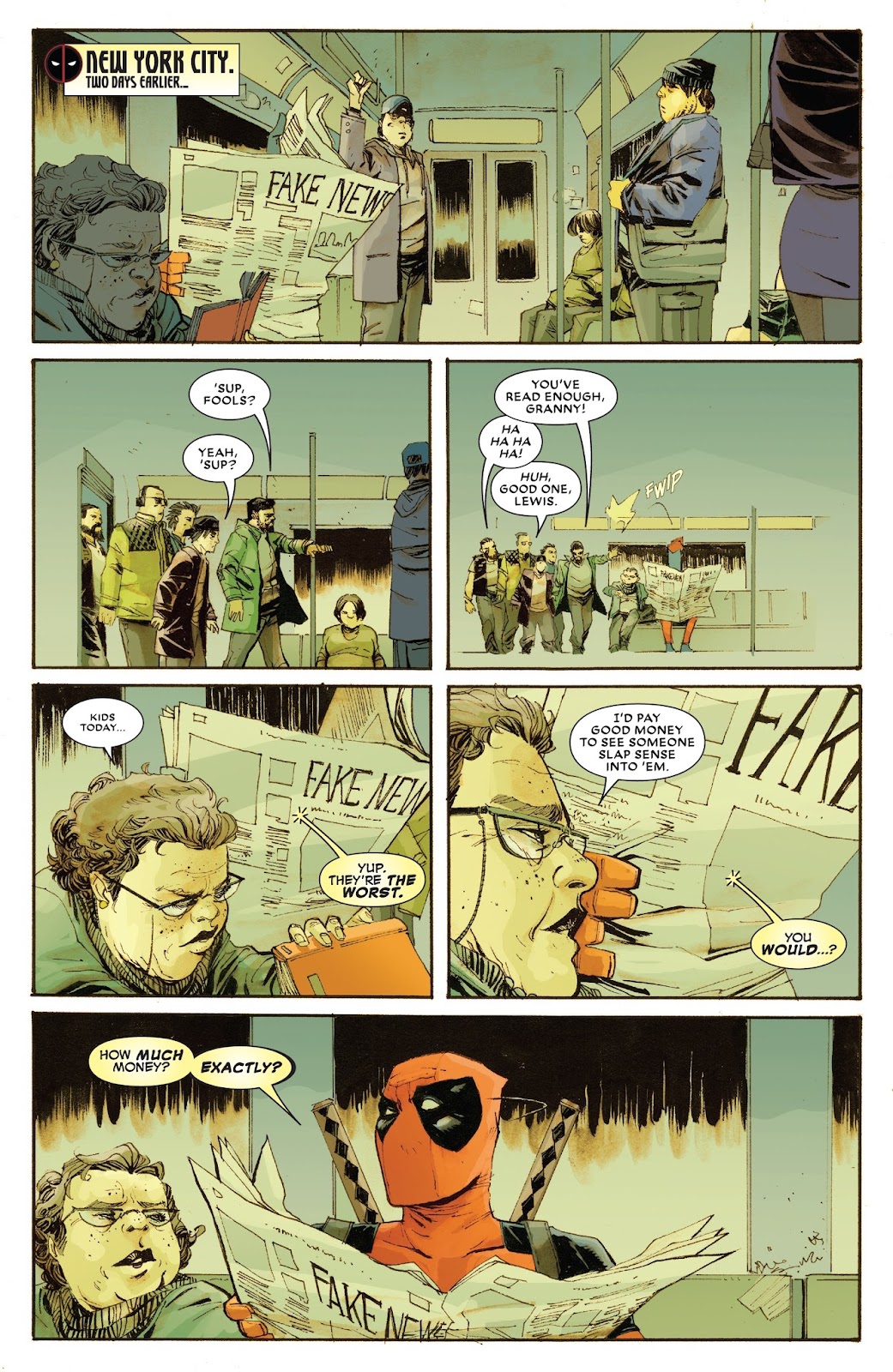 Deadpool vs. Old Man Logan issue TPB - Page 9