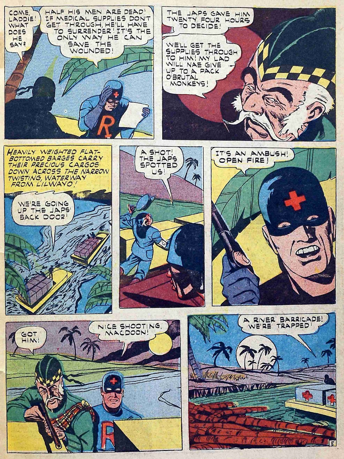 Captain Aero Comics issue 24 - Page 21