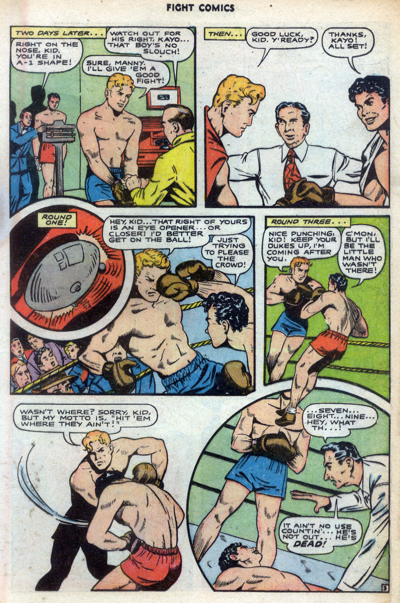 Read online Fight Comics comic -  Issue #44 - 23