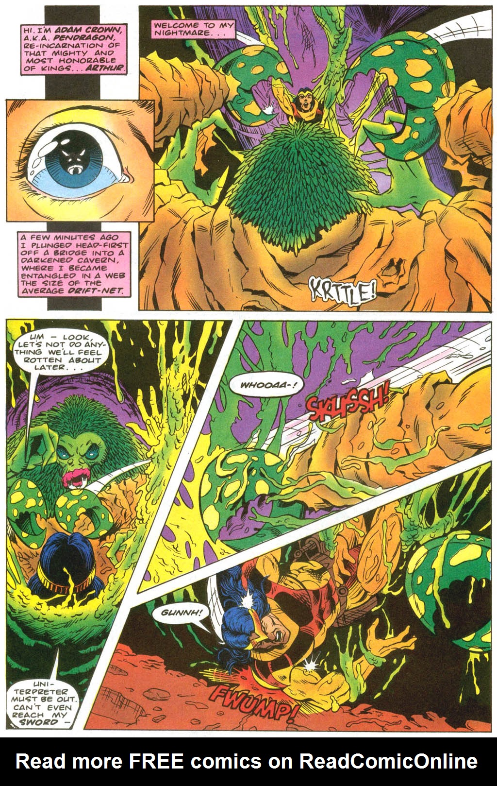 Read online Knights of Pendragon comic -  Issue #8 - 10