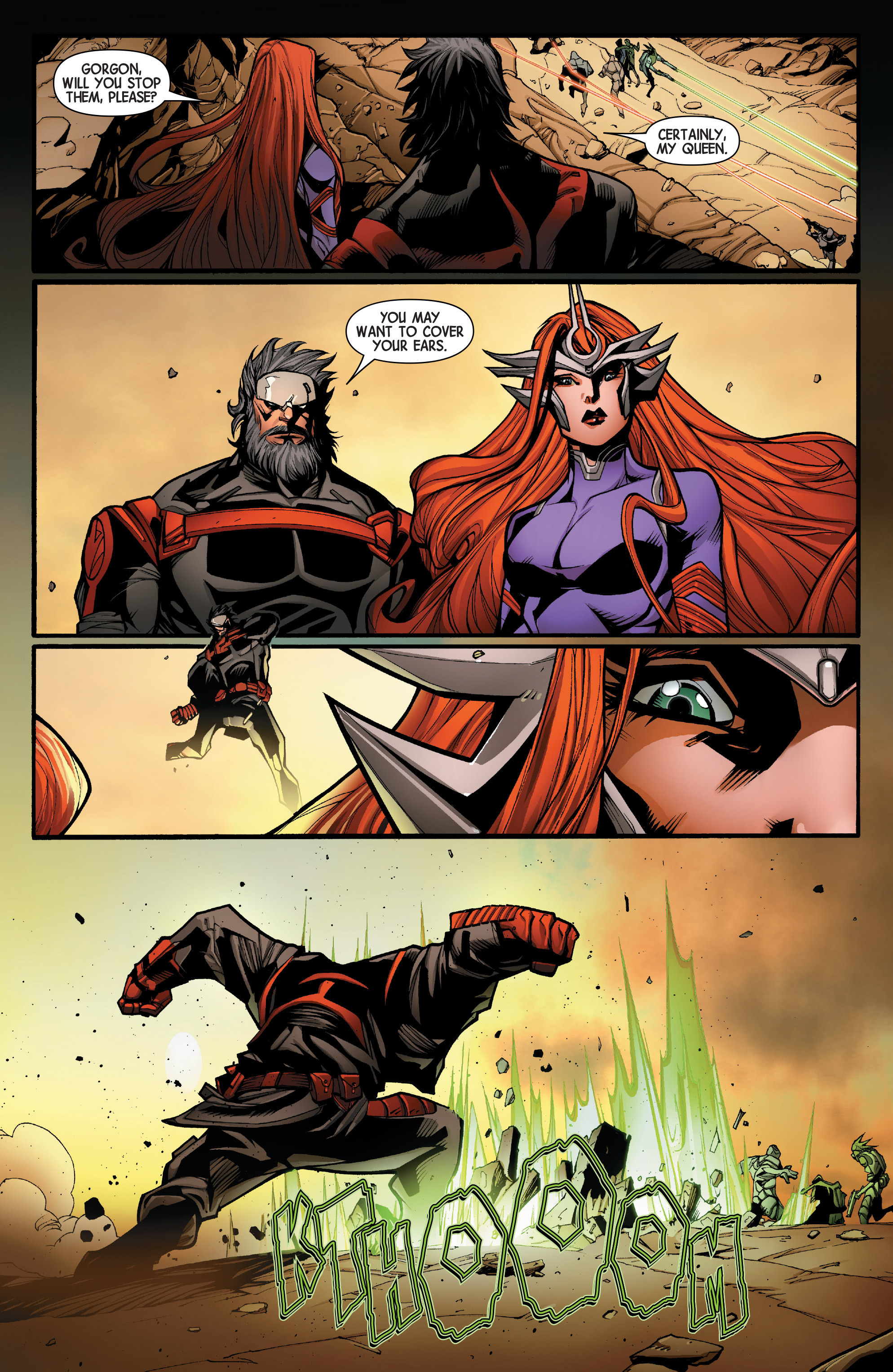 Read online Inhumans: Attilan Rising comic -  Issue #3 - 6