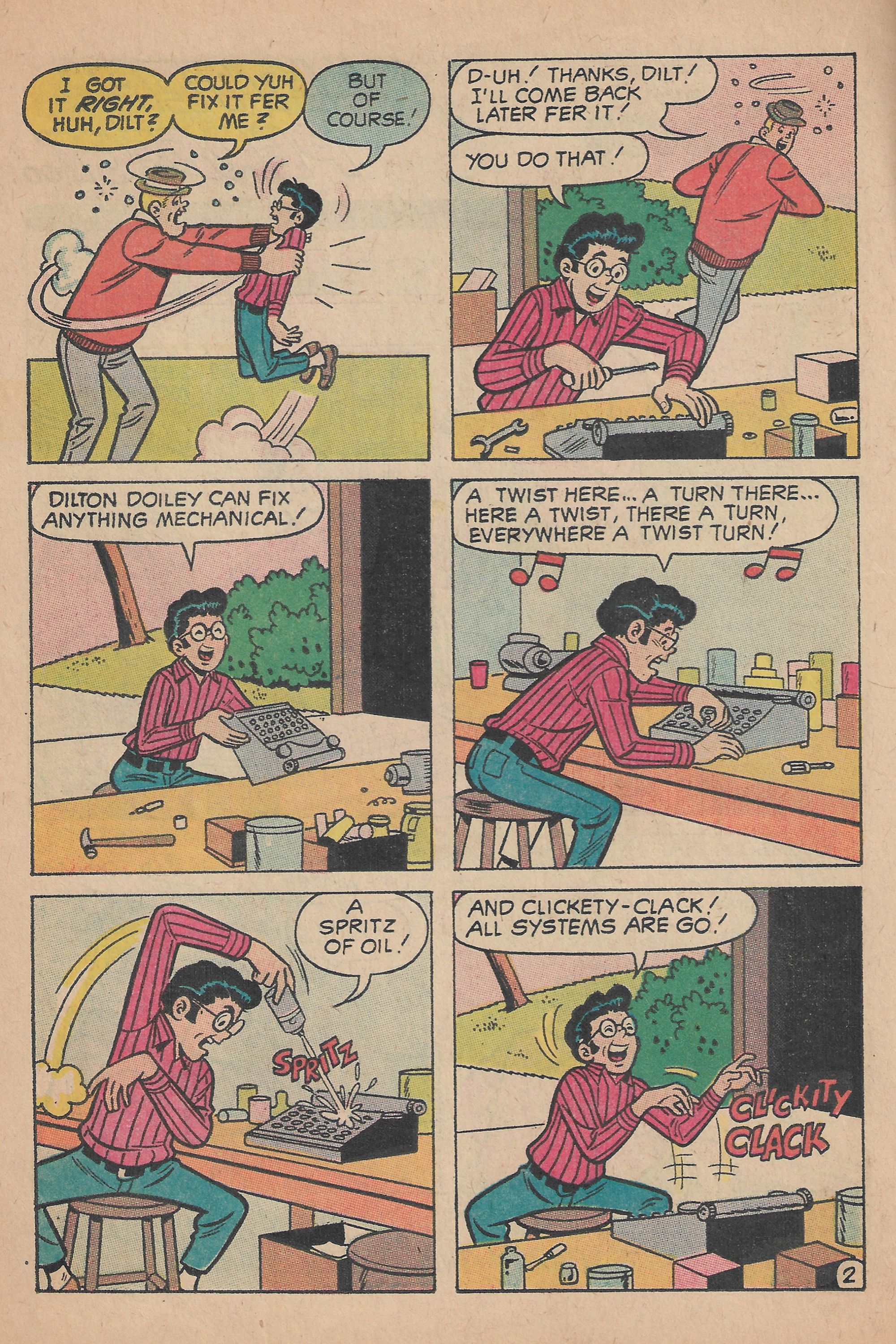 Read online Pep Comics comic -  Issue #243 - 14