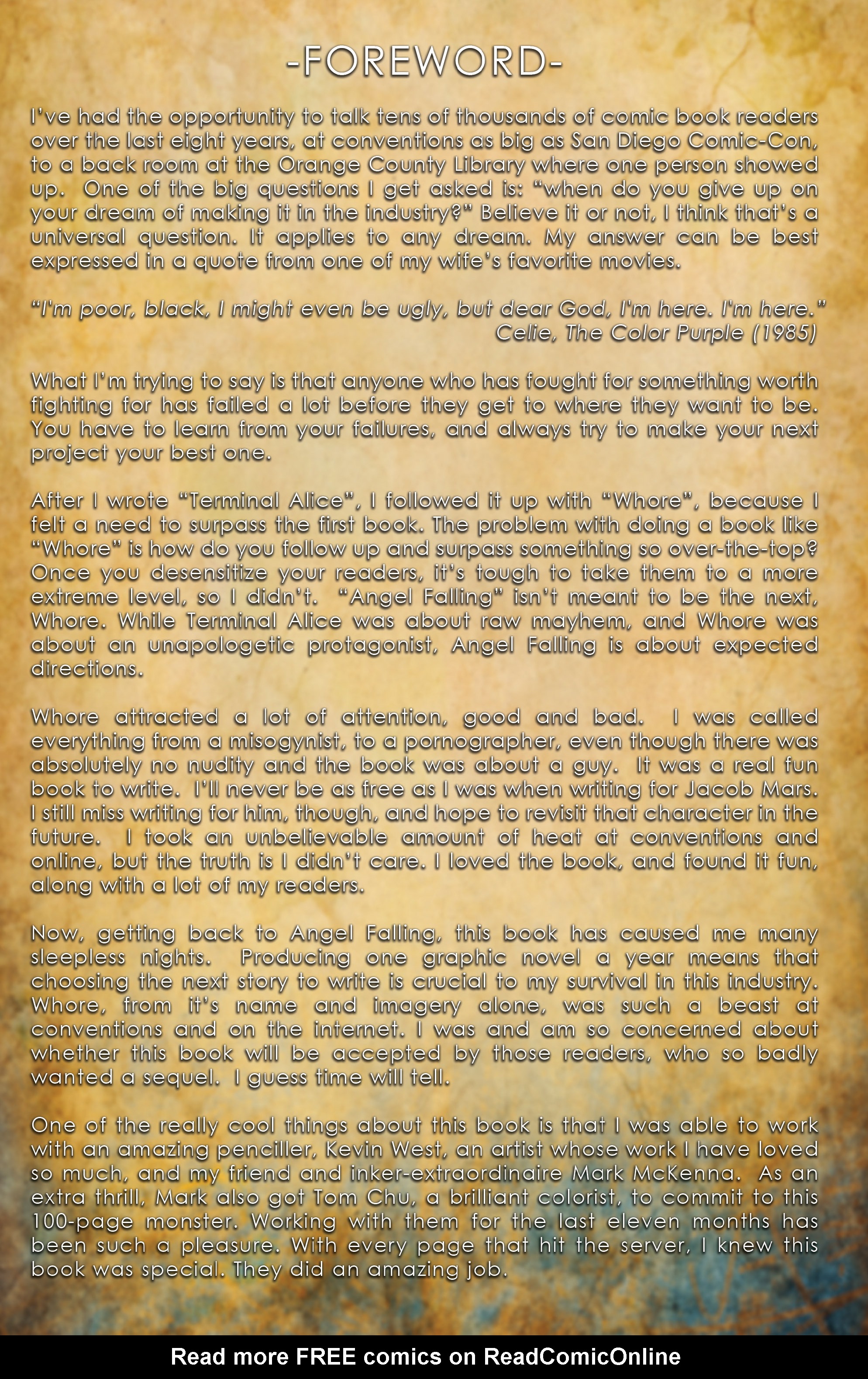 Read online Angel Falling comic -  Issue # TPB - 3