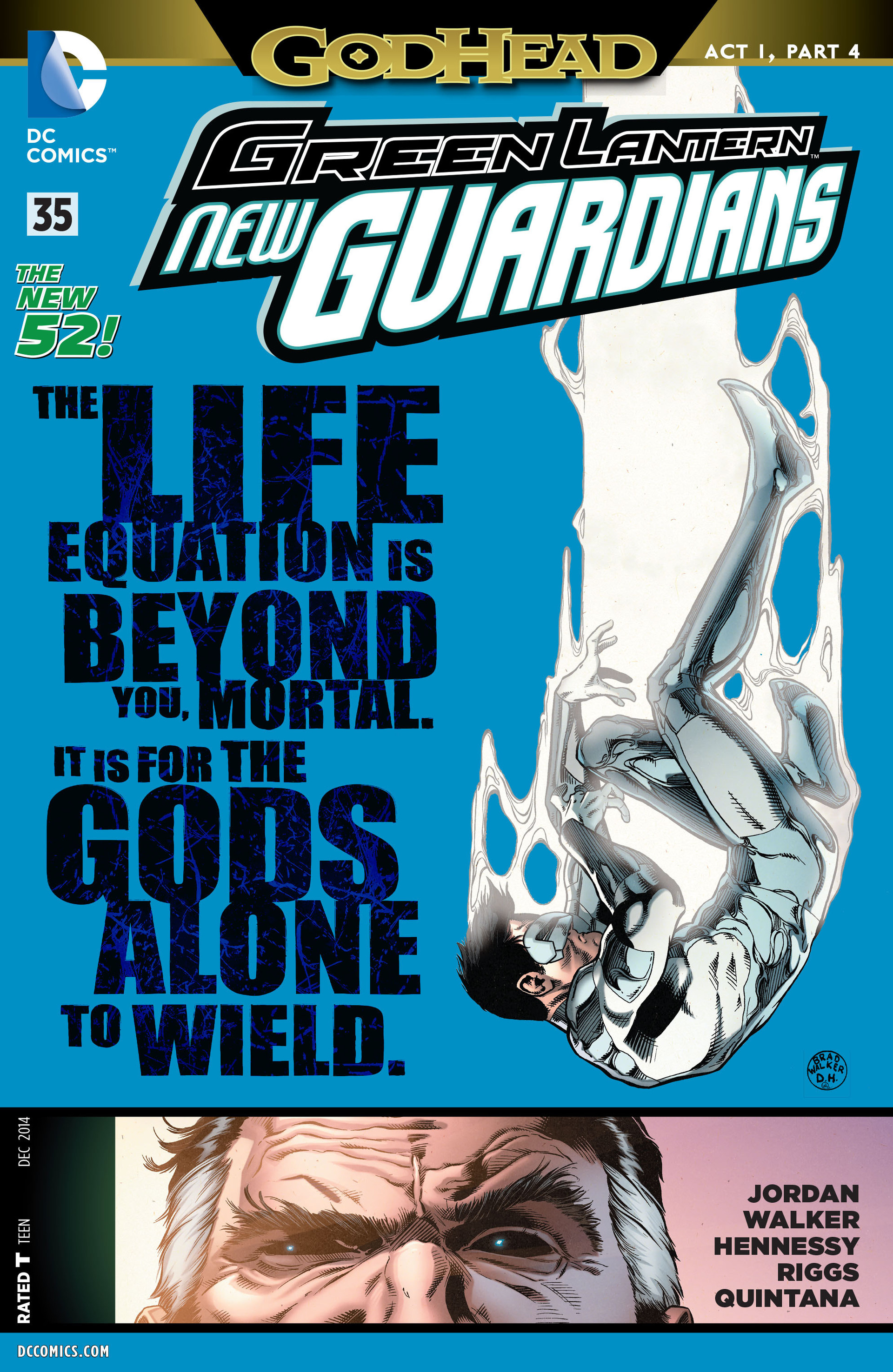 Green Lantern - New Guardians issue 35 - Page 1