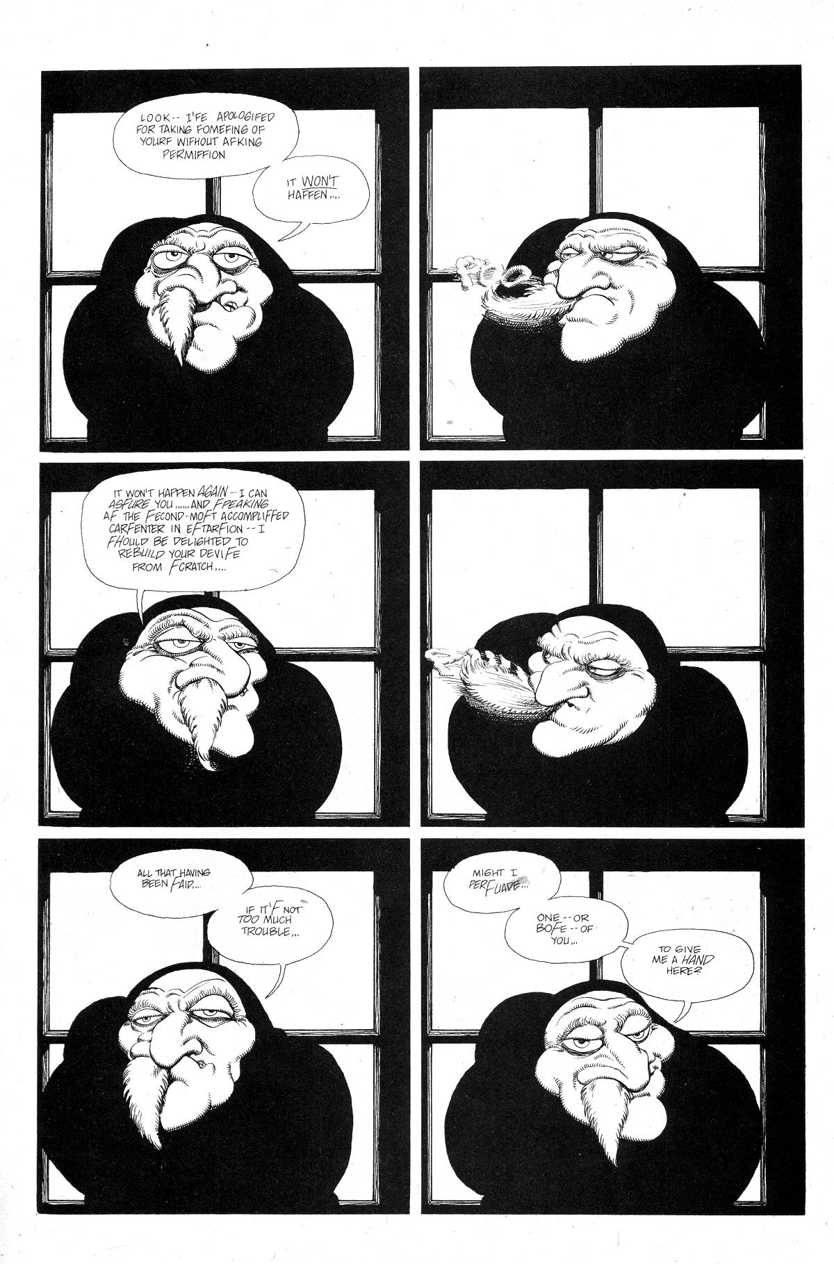 Read online Cerebus comic -  Issue #211 - 18