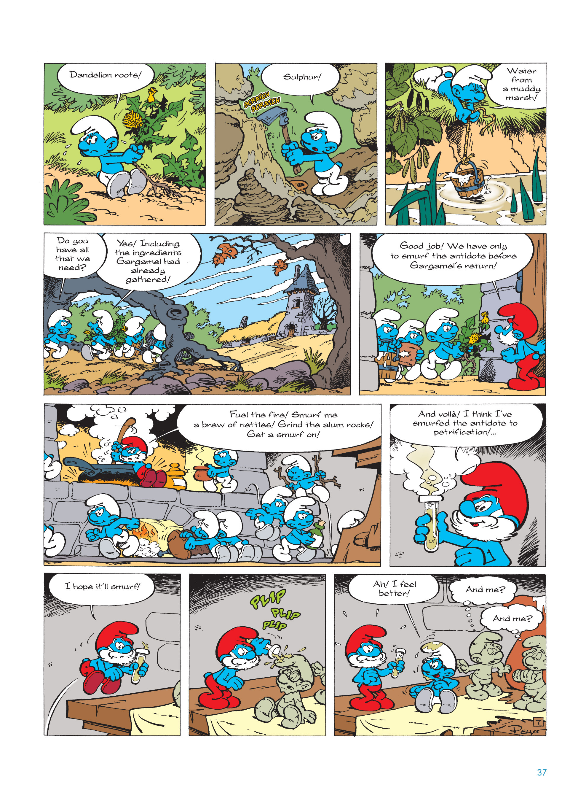 Read online The Smurfs comic -  Issue #16 - 38