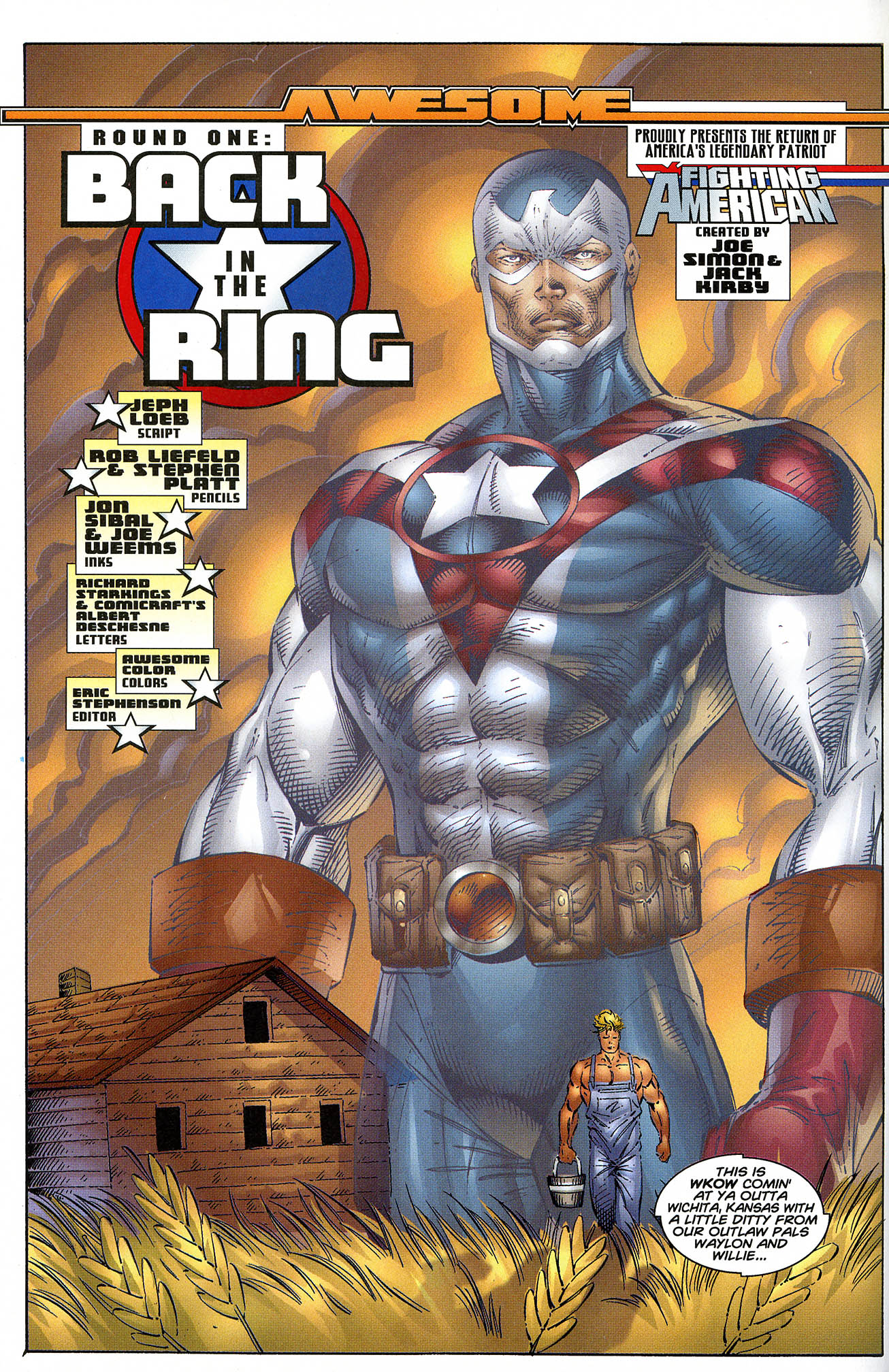 Read online Fighting American comic -  Issue #1 - 9