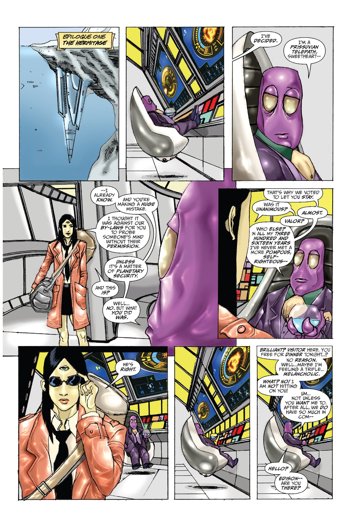 Read online Planetary Brigade comic -  Issue # TPB - 49