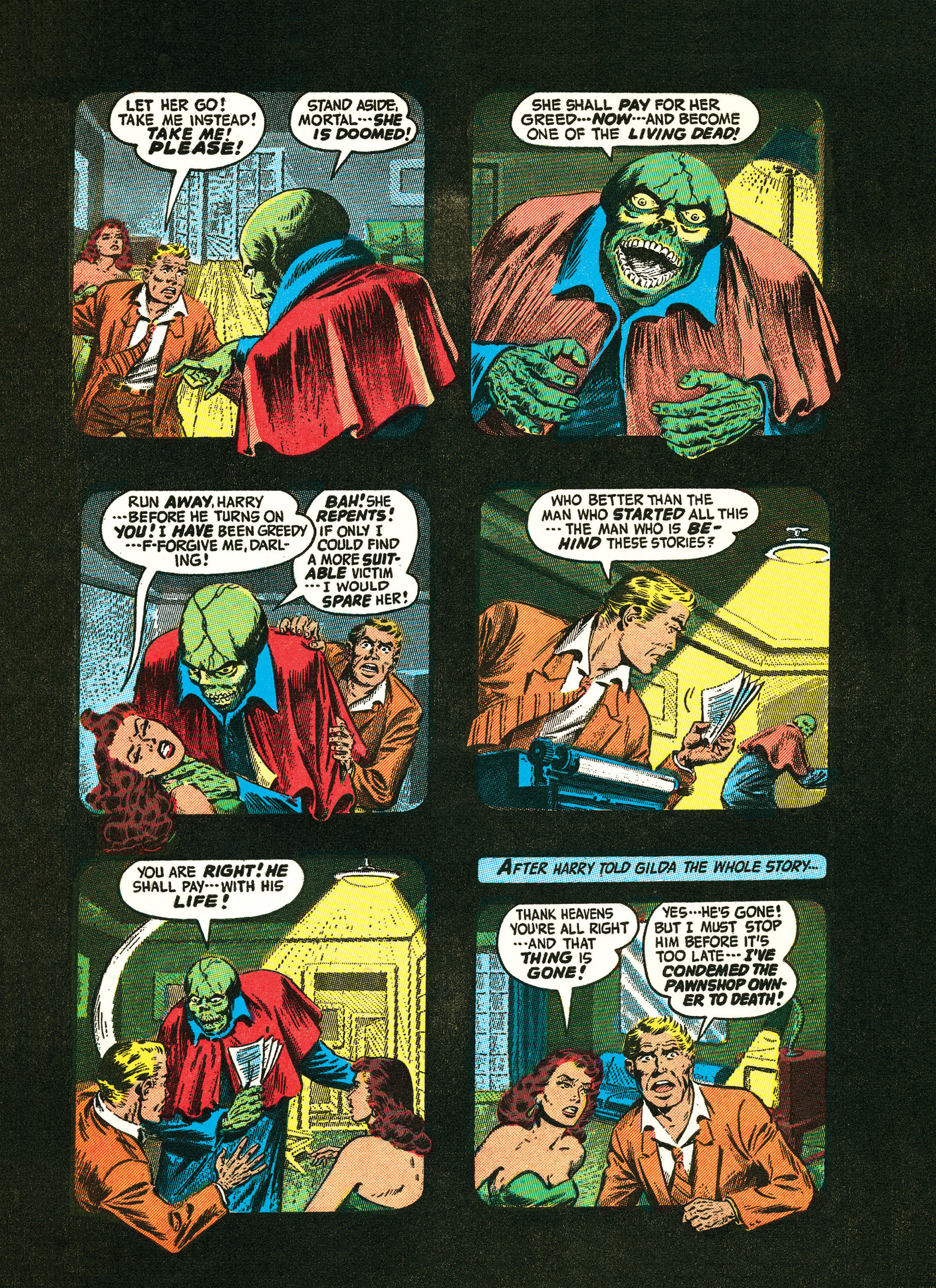 Read online Four Color Fear: Forgotten Horror Comics of the 1950s comic -  Issue # TPB (Part 1) - 100