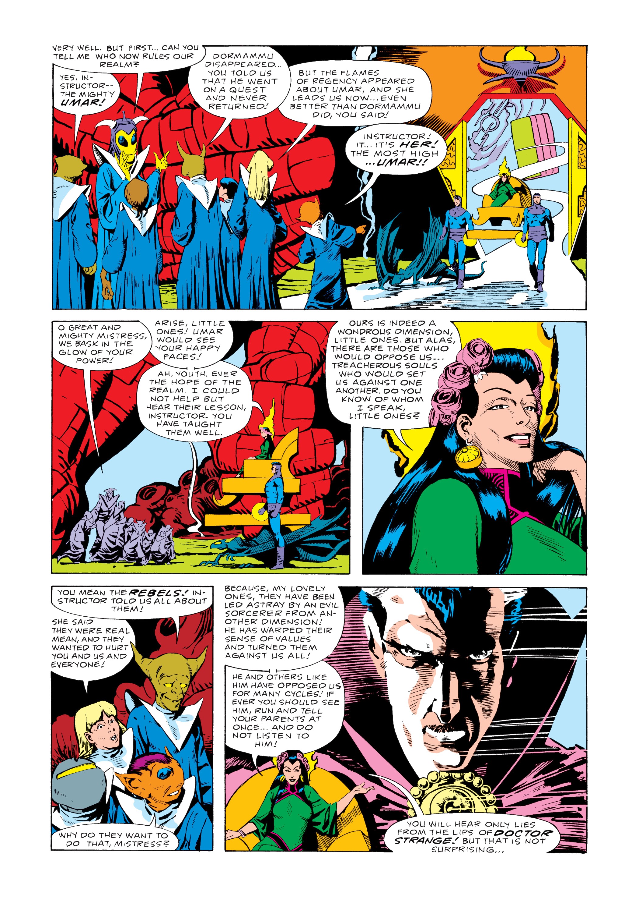 Read online Marvel Masterworks: Doctor Strange comic -  Issue # TPB 10 (Part 4) - 11