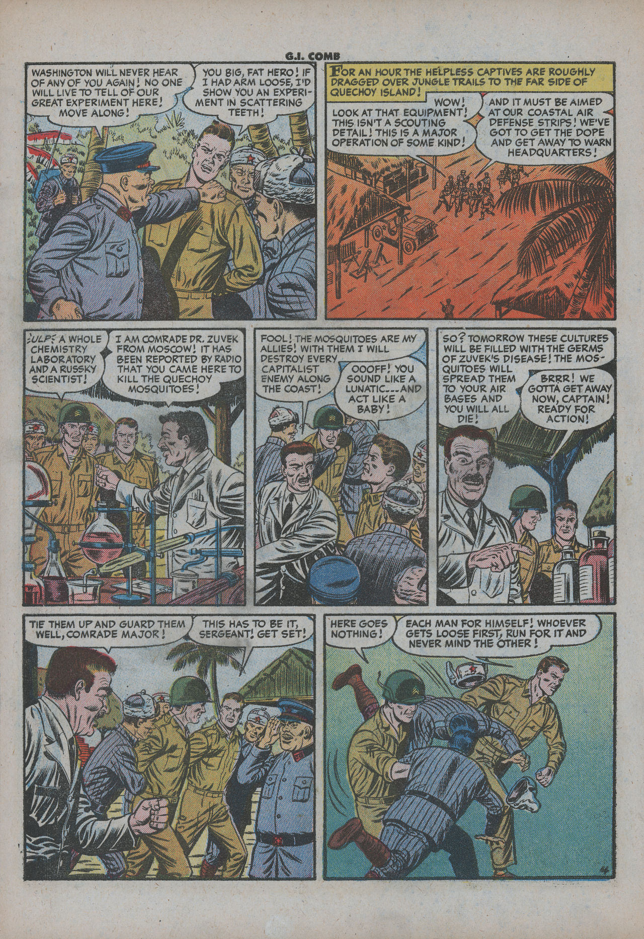 Read online G.I. Combat (1952) comic -  Issue #32 - 6