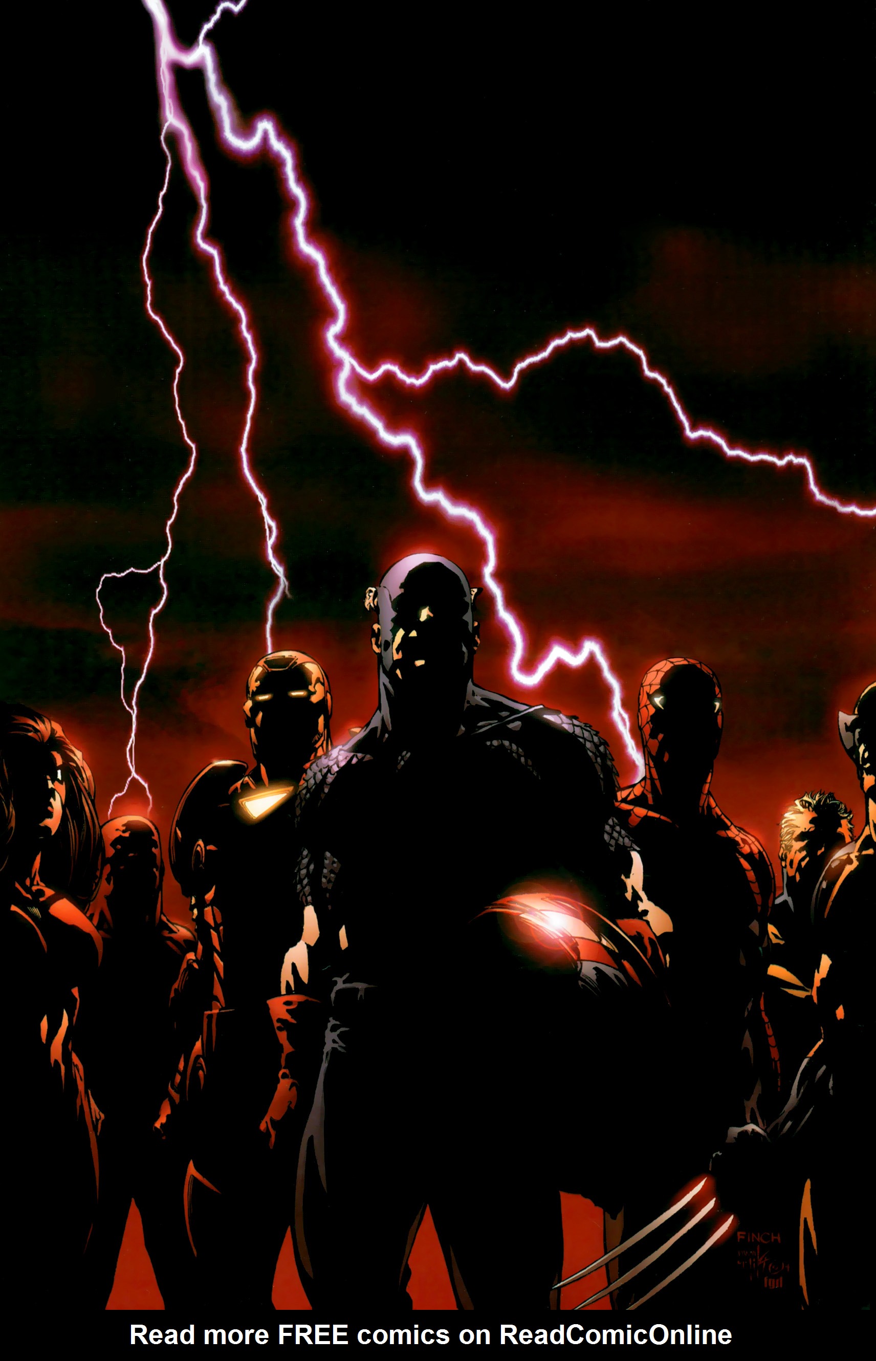 Read online New Avengers Poster Book comic -  Issue # Full - 4