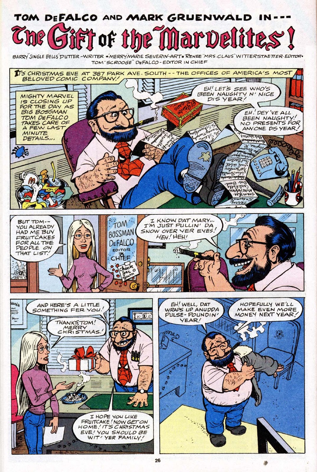 Marvel Holiday Special (1991) issue 1993 - Page 24