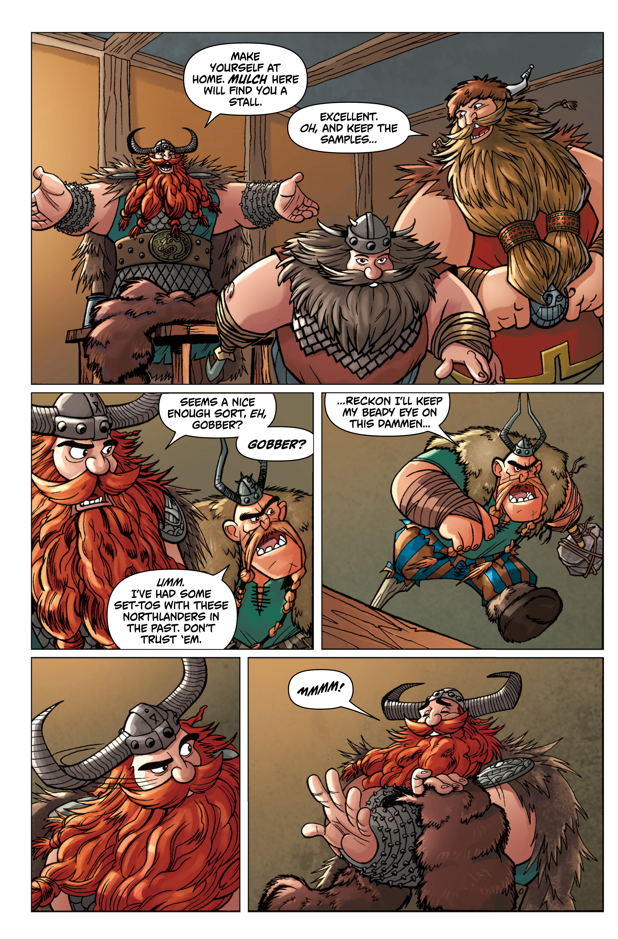 Read online DreamWorks Dragons: Riders of Berk comic -  Issue # _TPB - 13