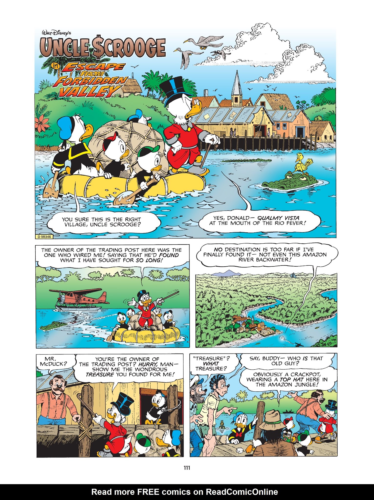 Read online Walt Disney Uncle Scrooge and Donald Duck: The Don Rosa Library comic -  Issue # TPB 8 (Part 2) - 12
