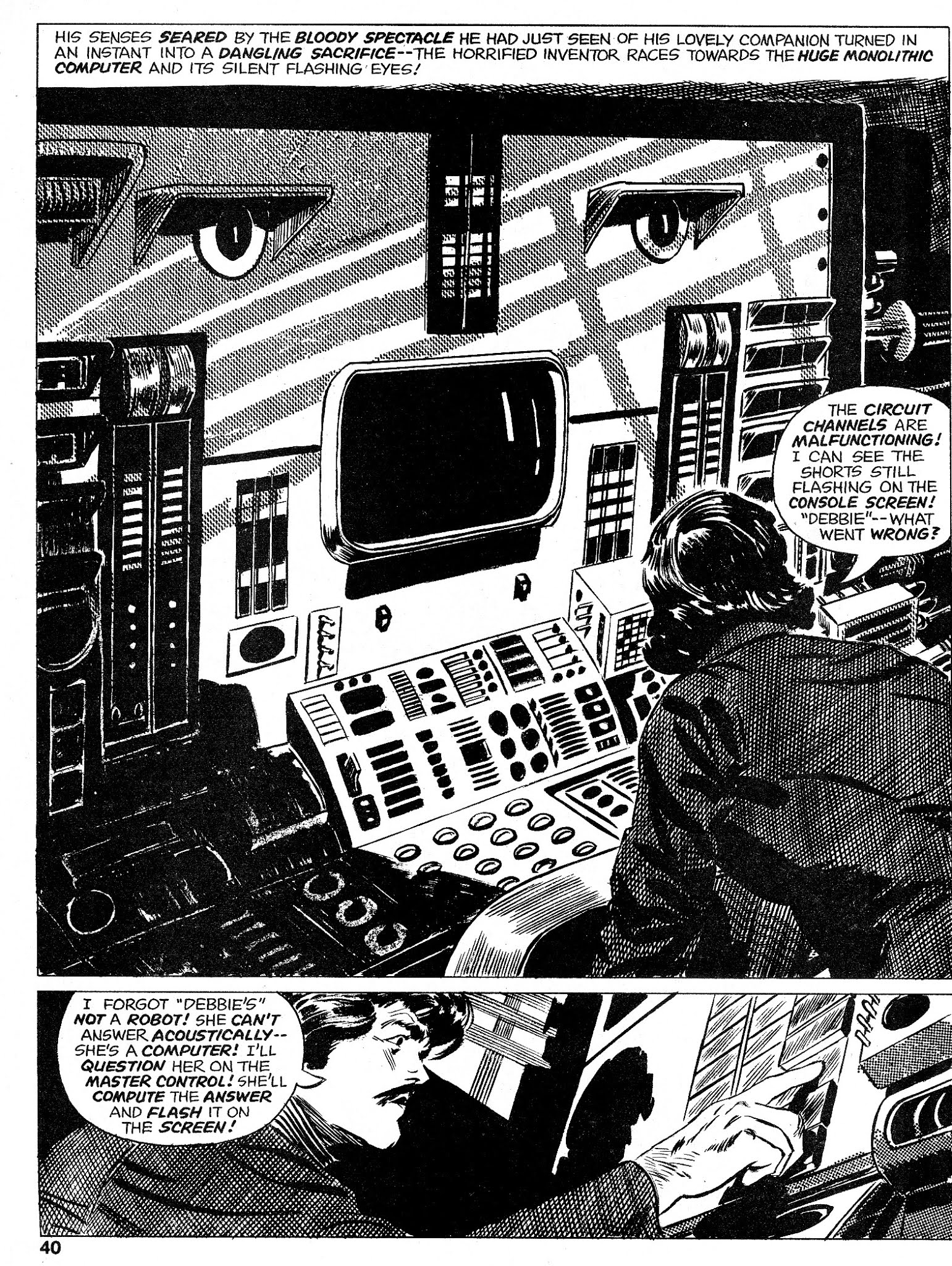 Read online Nightmare (1970) comic -  Issue #6 - 34