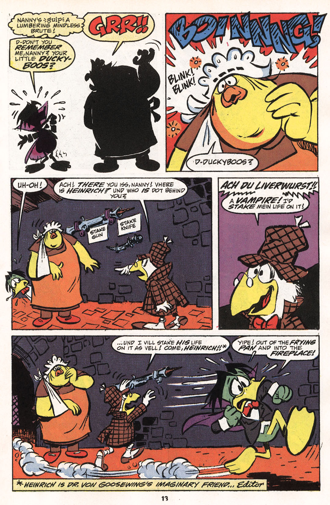 Read online Count Duckula comic -  Issue #15 - 15
