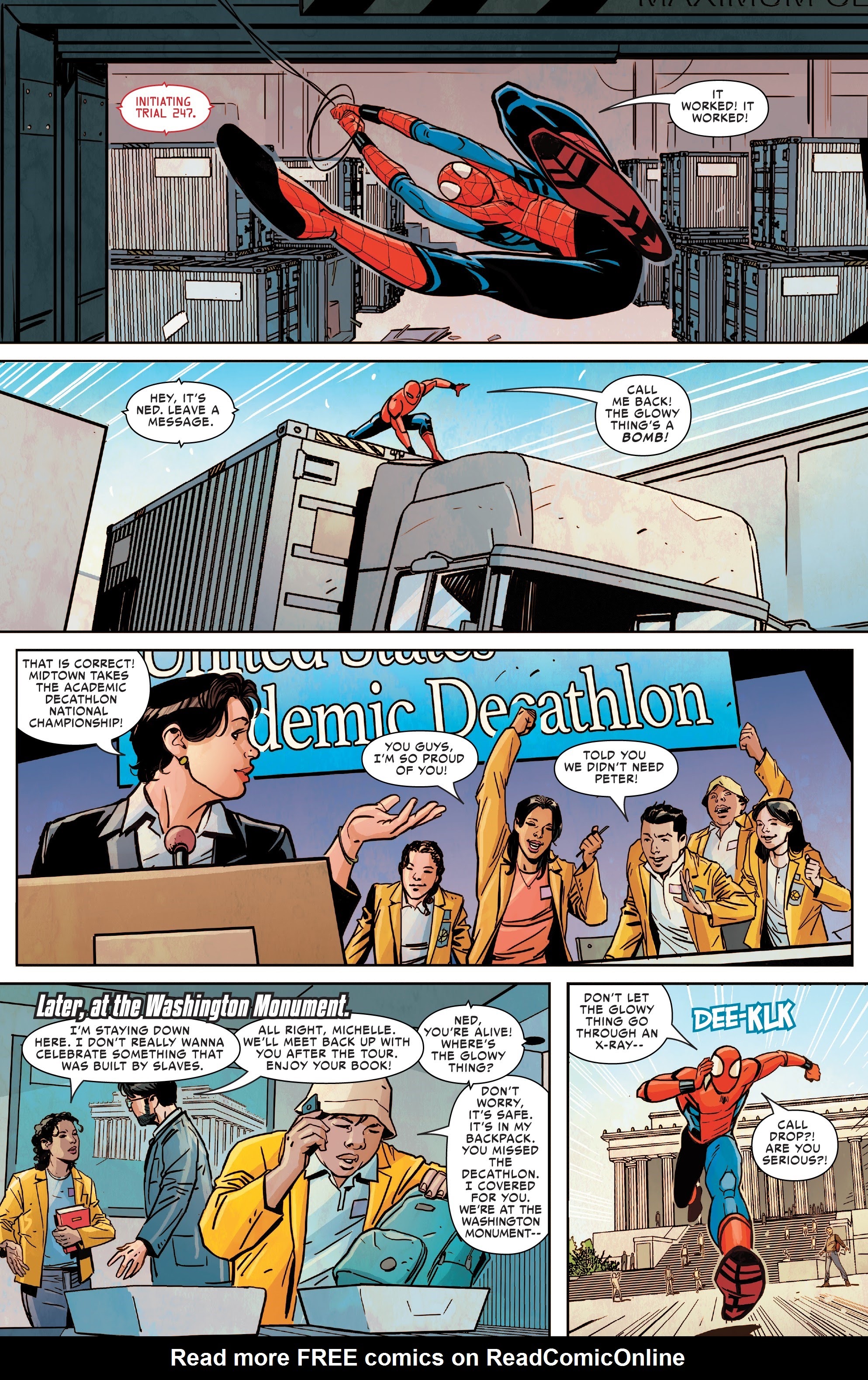 Read online Spider-Man: Far From Home Prelude comic -  Issue #1 - 21