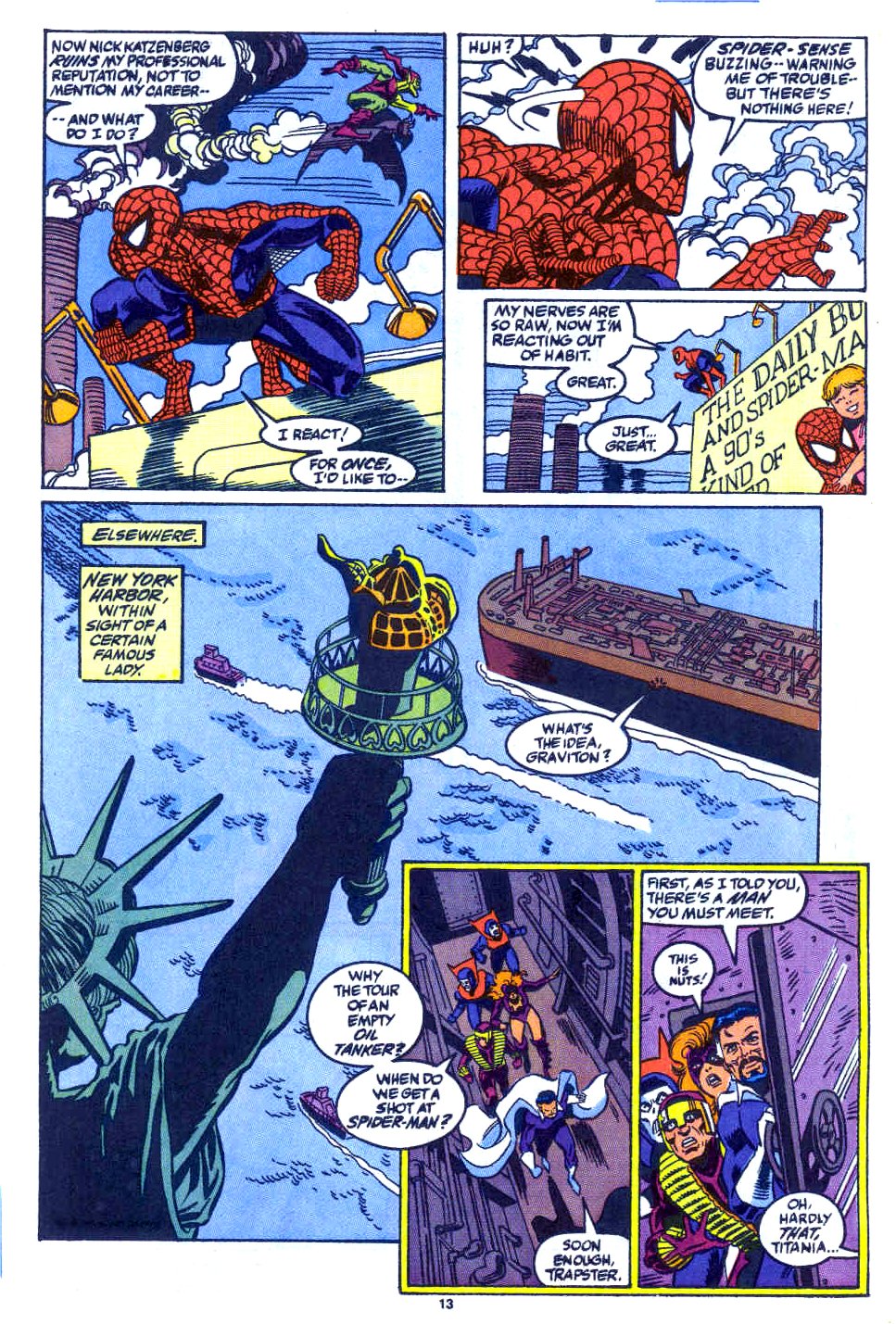 Read online Web of Spider-Man (1985) comic -  Issue #64 - 10