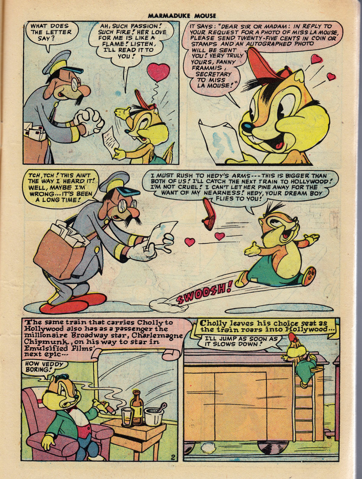 Read online Marmaduke Mouse comic -  Issue #10 - 11