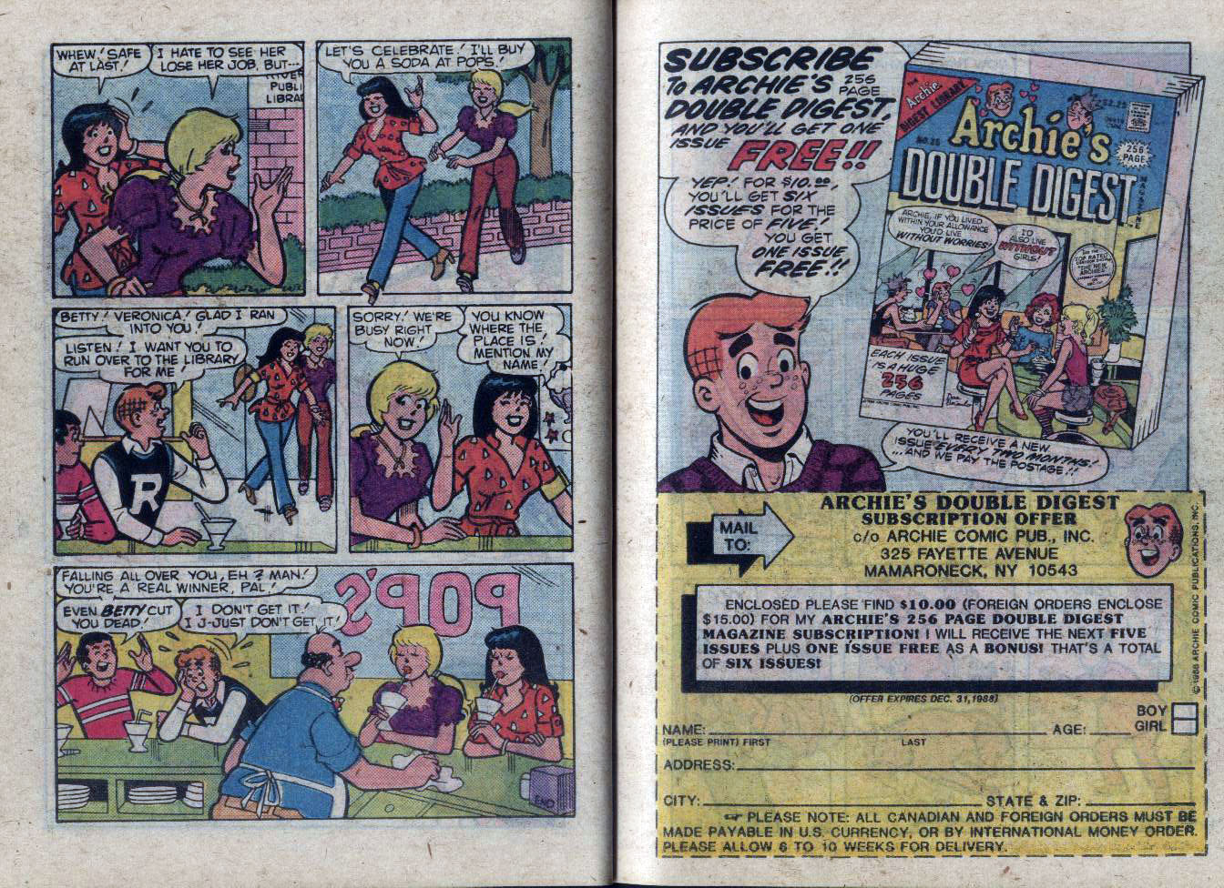 Read online Archie...Archie Andrews, Where Are You? Digest Magazine comic -  Issue #57 - 25