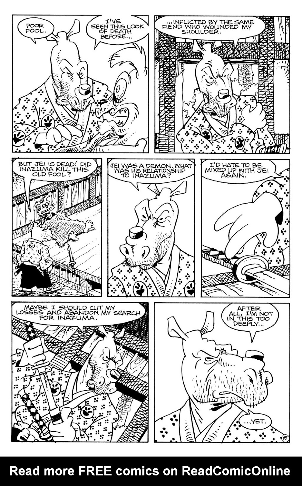 Usagi Yojimbo (1996) Issue #79 #79 - English 25 Usagi Yojimbo (1996) Issue #79 #79 - English 25