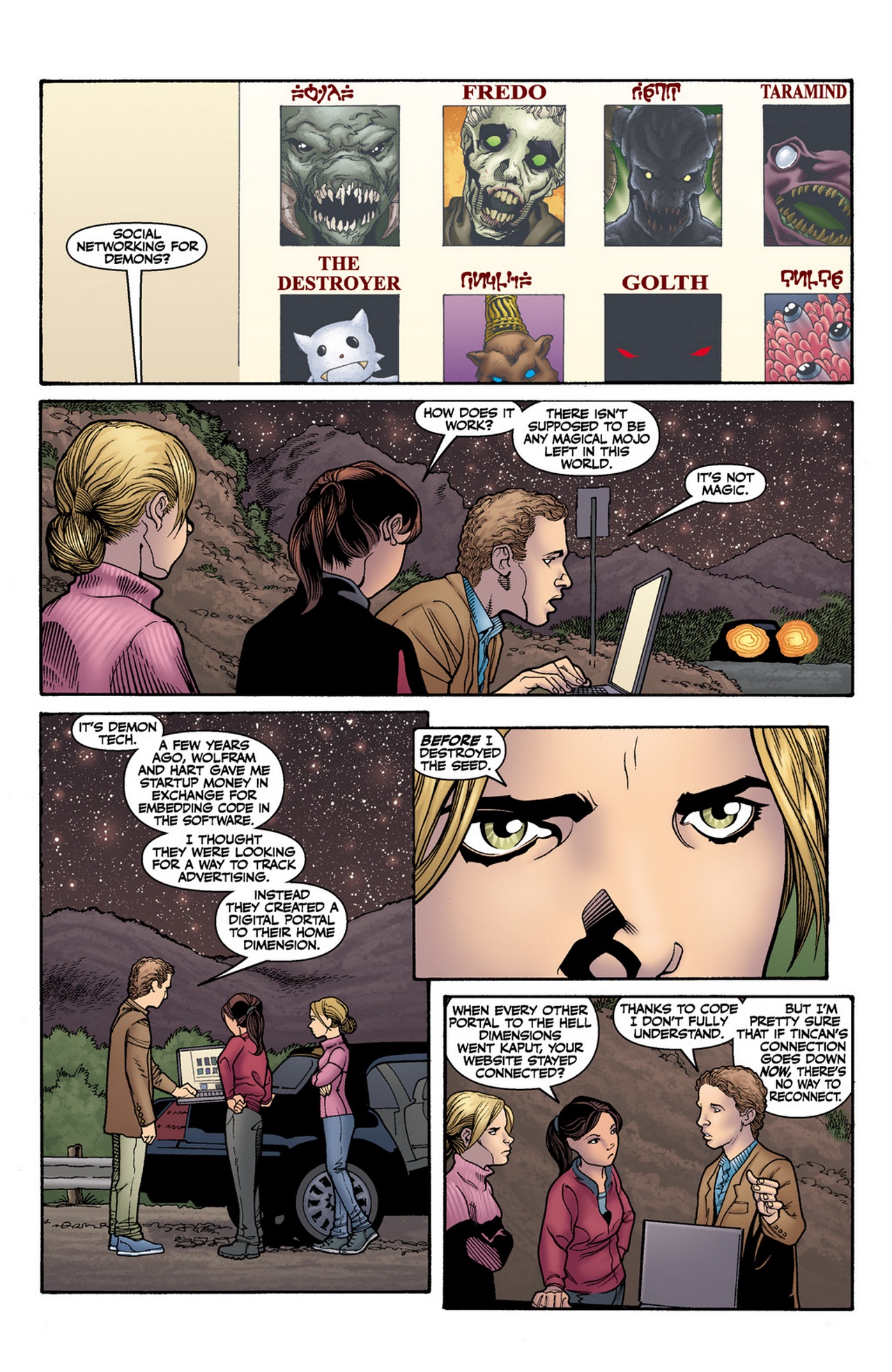 Read online Buffy the Vampire Slayer Season Nine comic -  Issue #12 - 6
