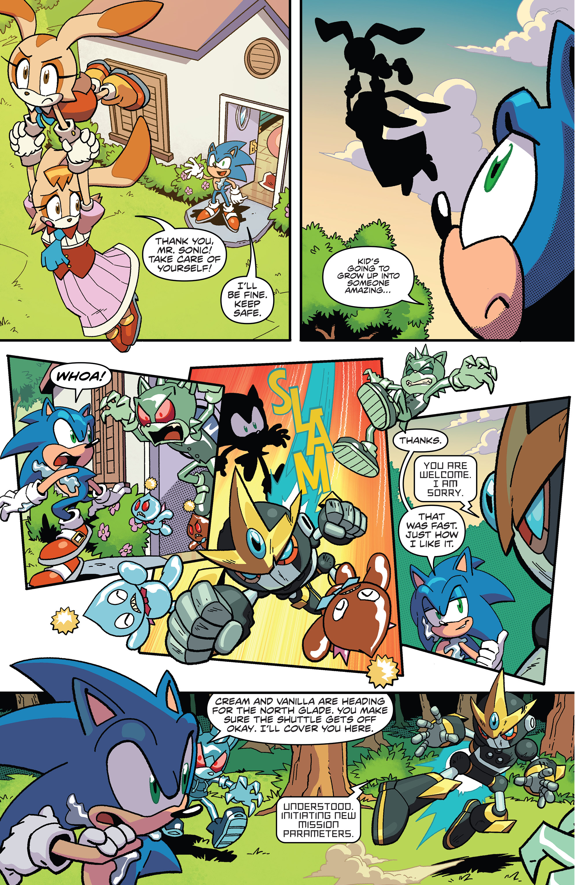Read online Sonic the Hedgehog (2018) comic -  Issue #18 - 22