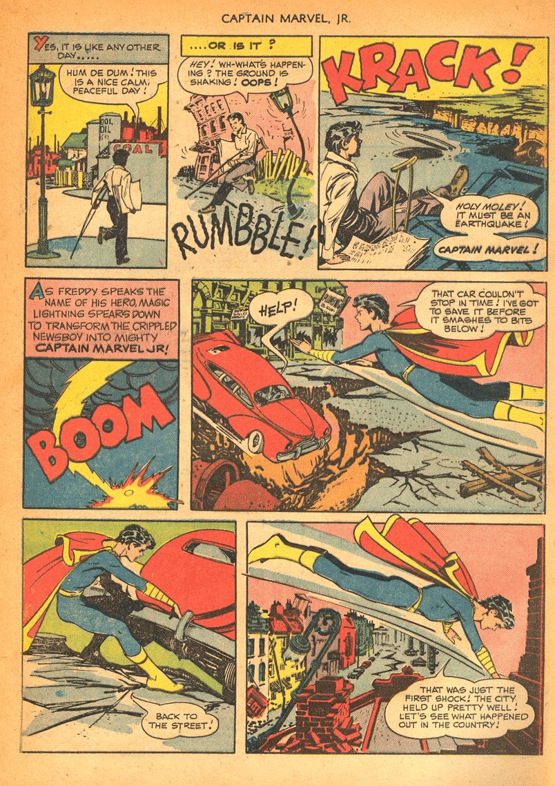 Read online Captain Marvel, Jr. comic -  Issue #84 - 3