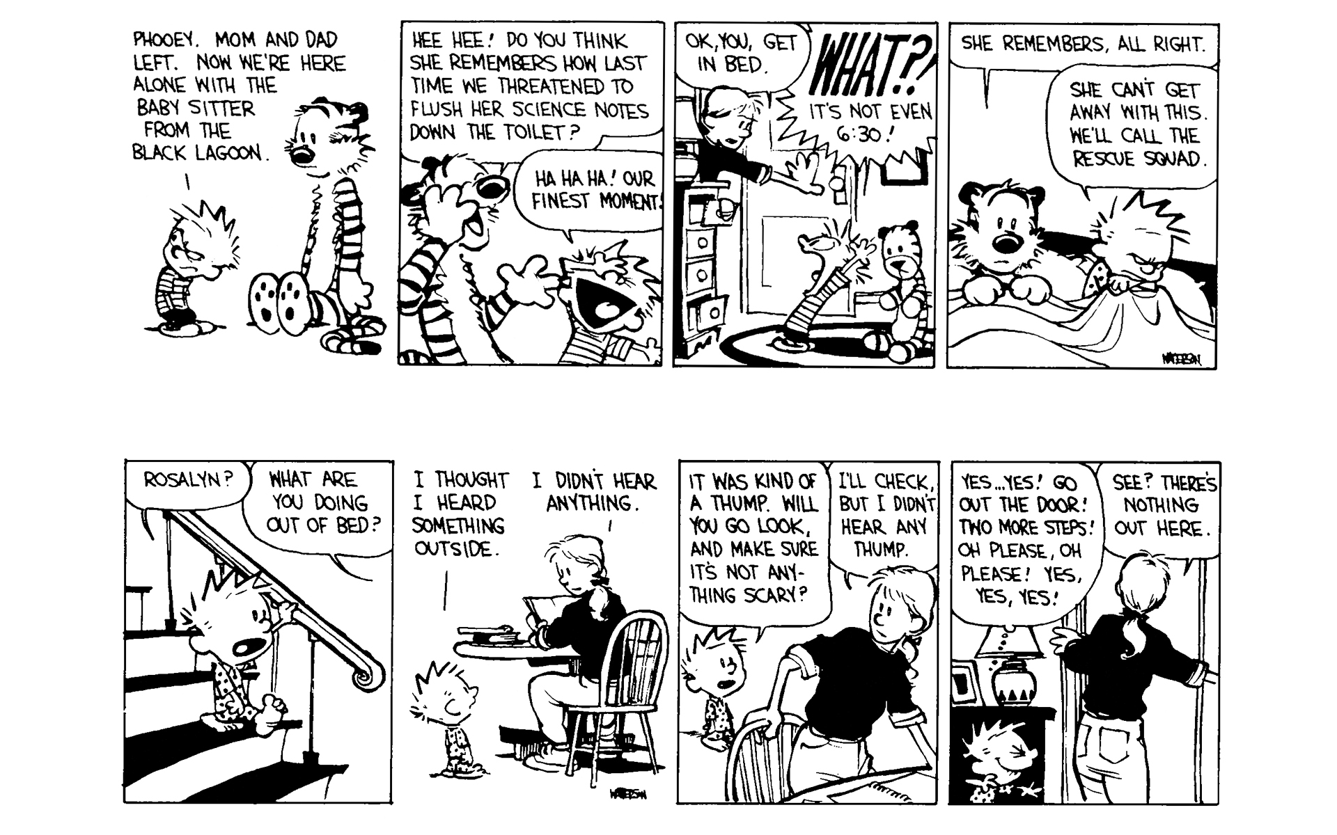 Read online Calvin and Hobbes comic -  Issue #6 - 15