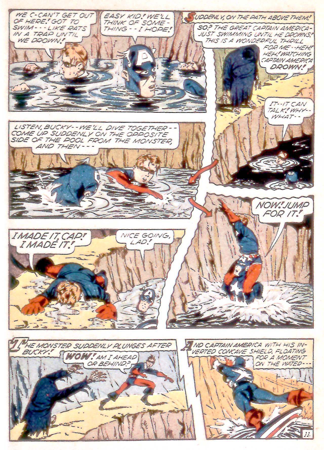 Read online Captain America Comics comic -  Issue #29 - 55