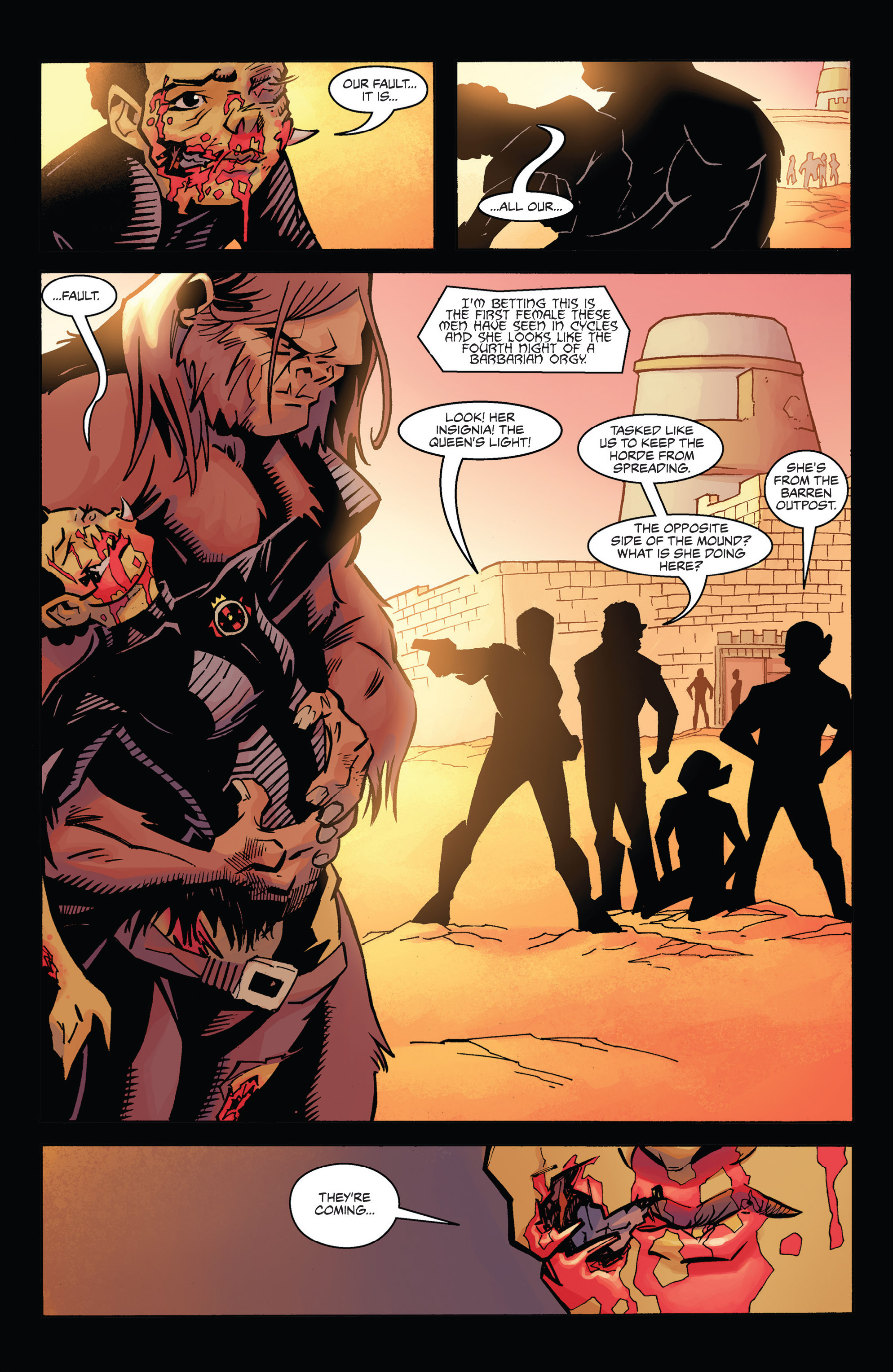 Read online Bigfoot: Sword of the Earthman (2015) comic -  Issue #2 - 10