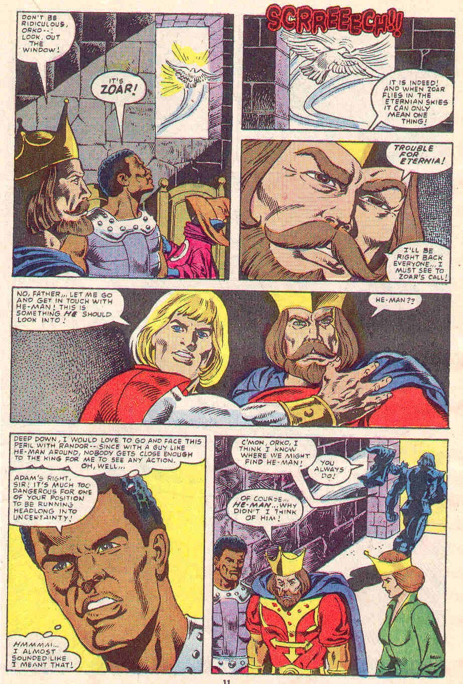 Read online Masters of the Universe (1986) comic -  Issue #7 - 12