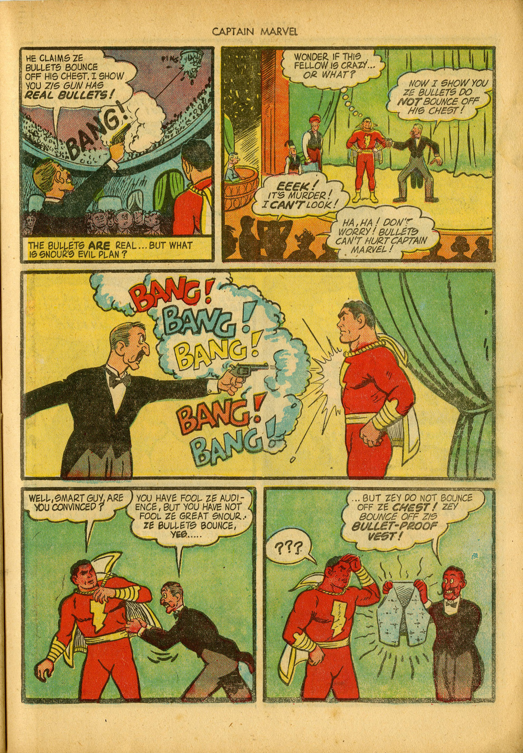 Read online Captain Marvel Adventures comic -  Issue #34 - 39