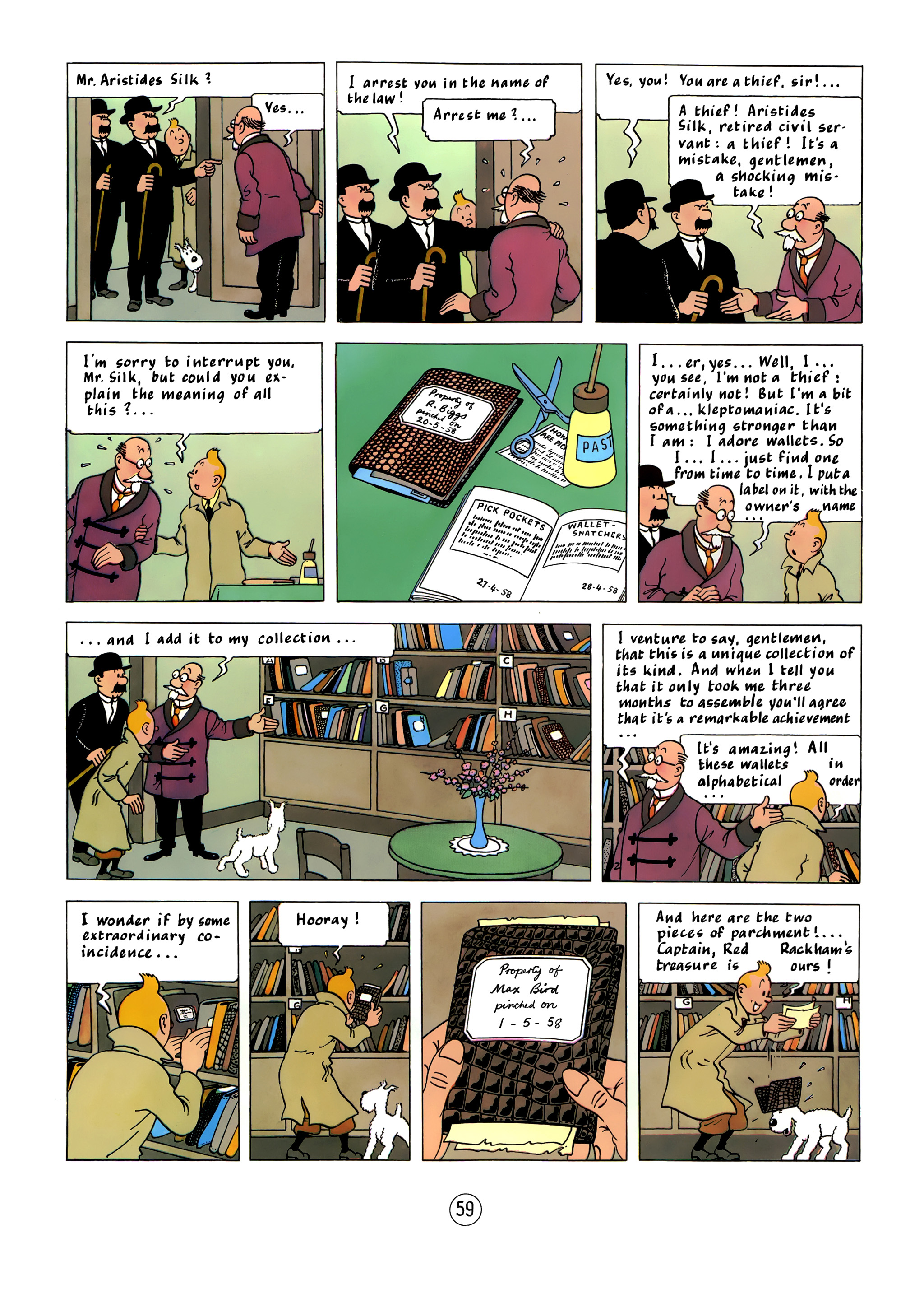 Read online The Adventures of Tintin comic -  Issue #11 - 62