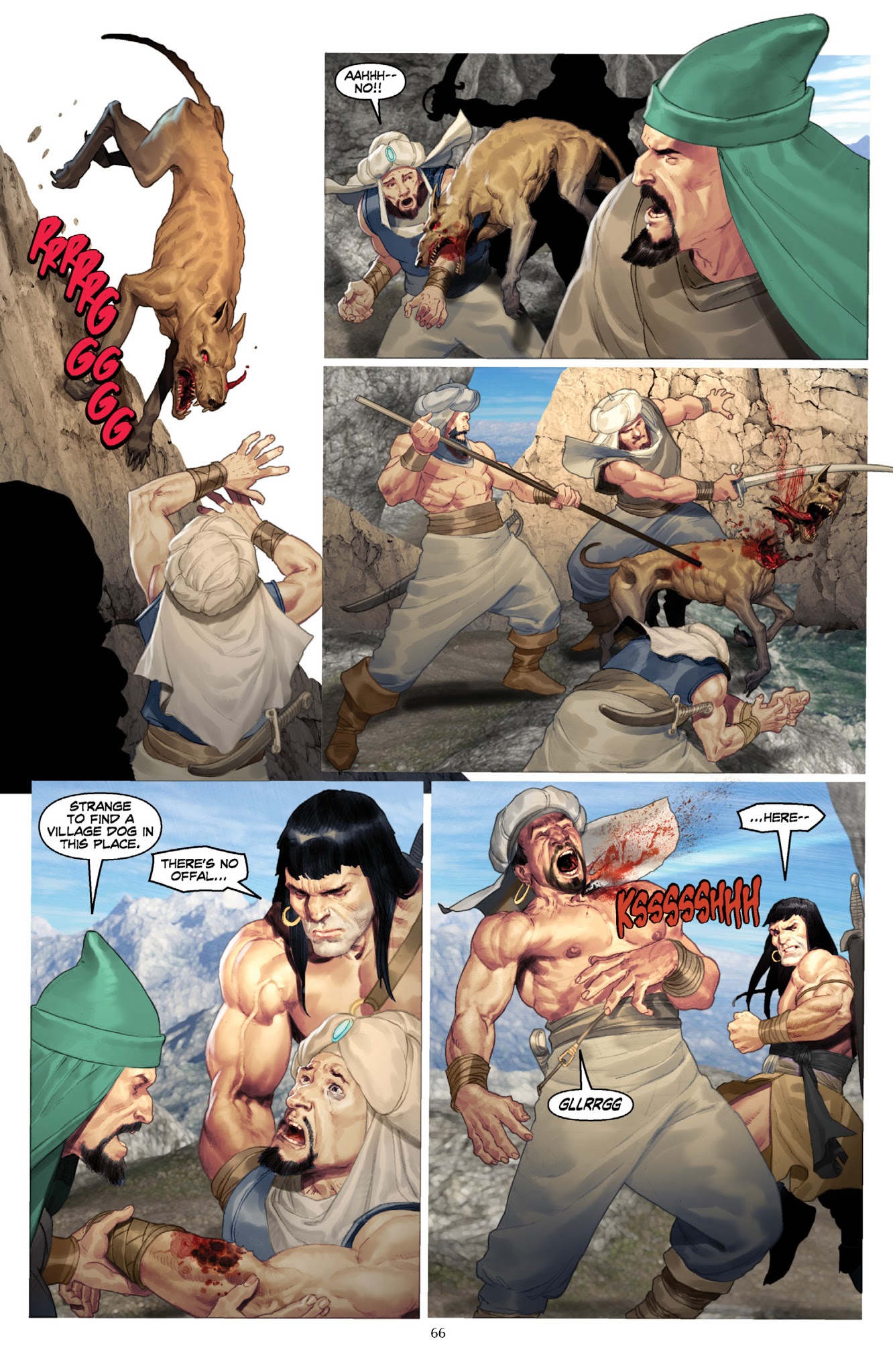Read online Conan and the People of the Black Circle comic -  Issue # _TPB - 68