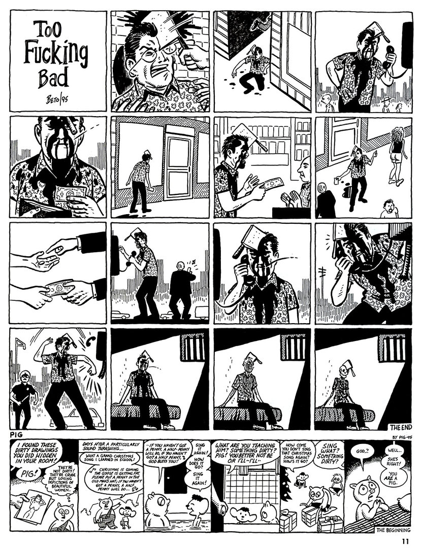 Read online Love and Rockets (1982) comic -  Issue #49 - 13