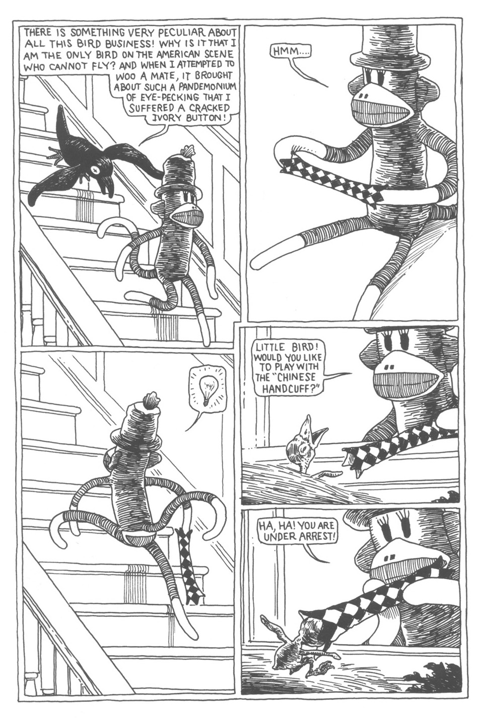 Read online Tony Millionaire's Sock Monkey (2000) comic -  Issue #2 - 7