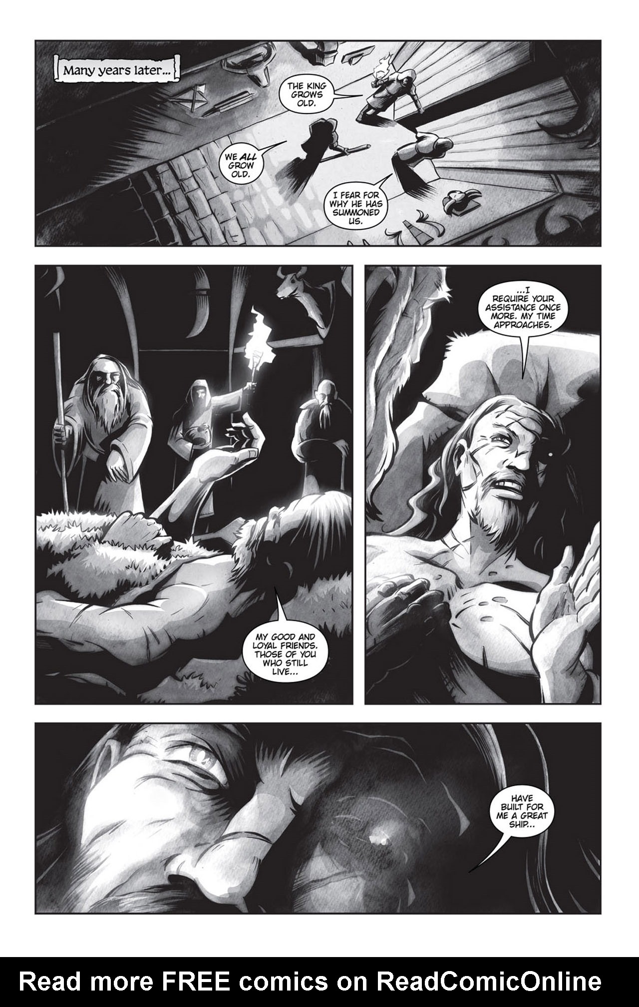 Read online Beowulf: The Graphic Novel comic -  Issue # Full - 13