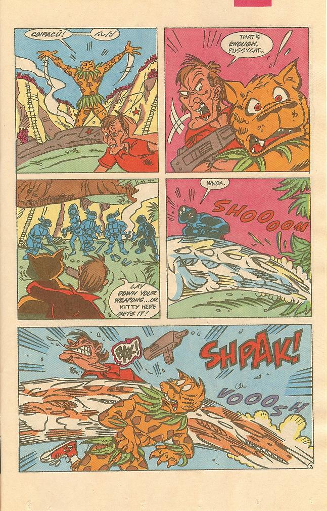 Read online Teenage Mutant Ninja Turtles Adventures (1989) comic -  Issue #15 - 22