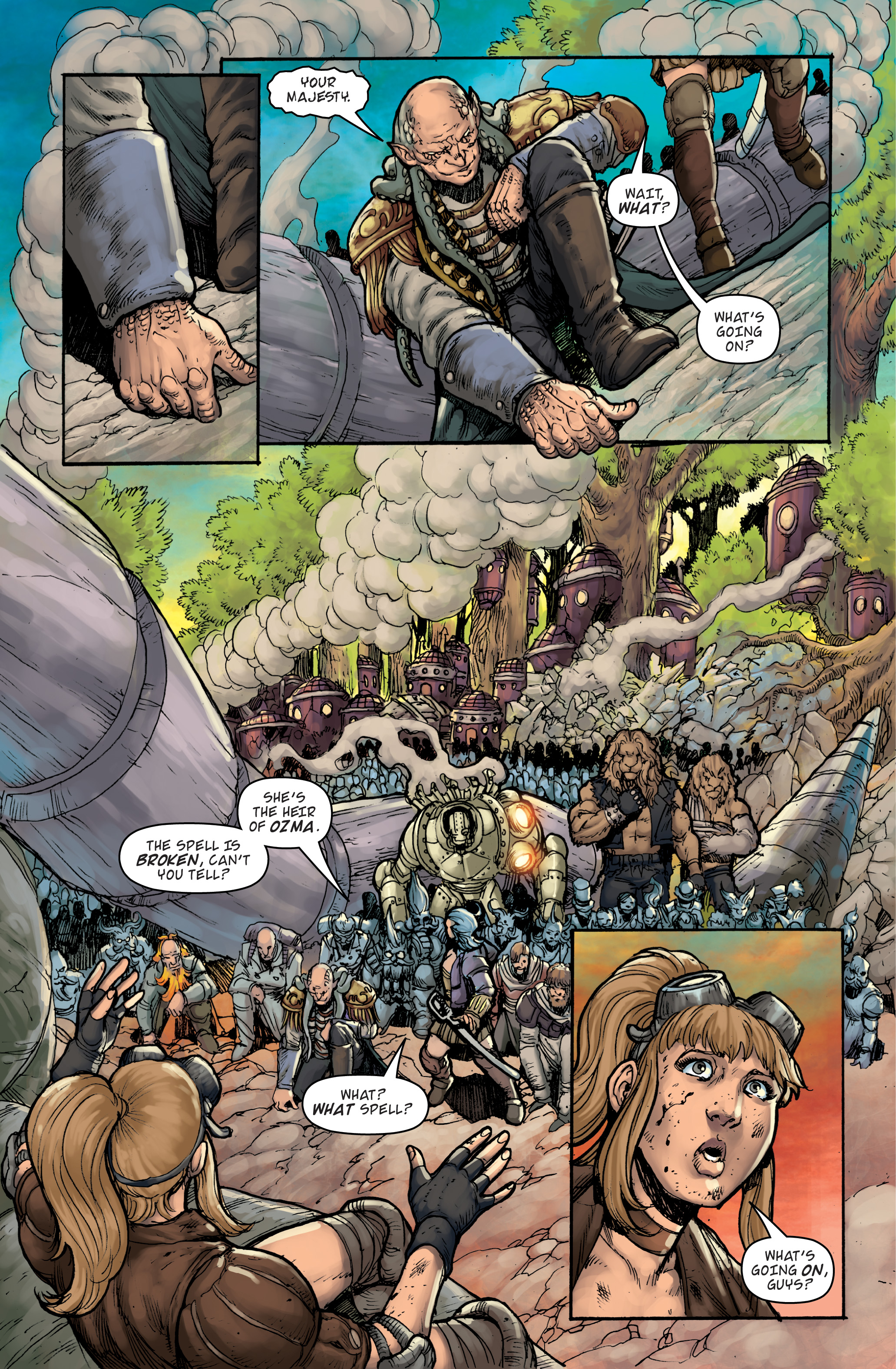Read online The Steam Engines of Oz: The Geared Leviathan comic -  Issue #3 - 27