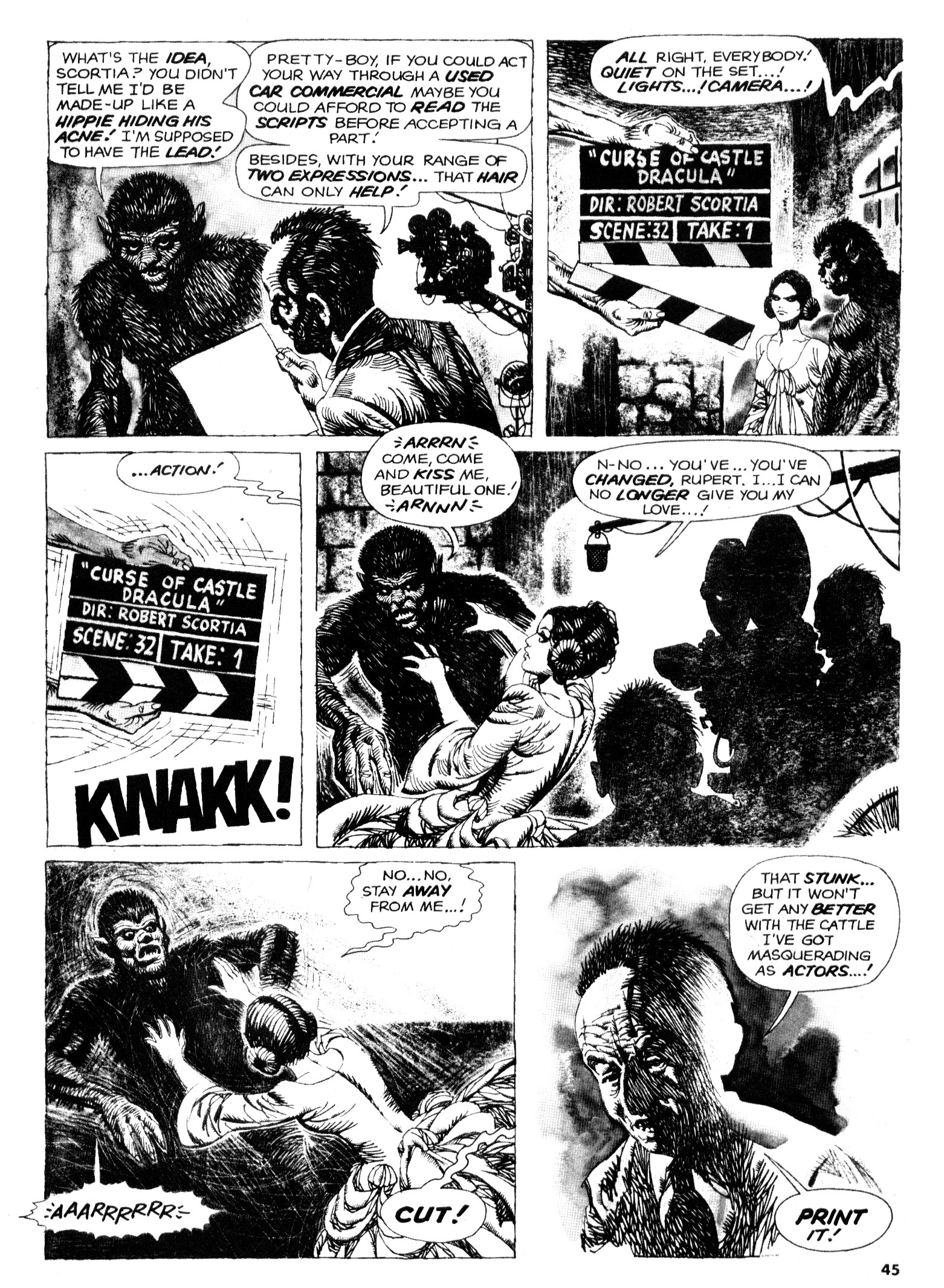 Read online Vampirella (1969) comic -  Issue #39 - 45