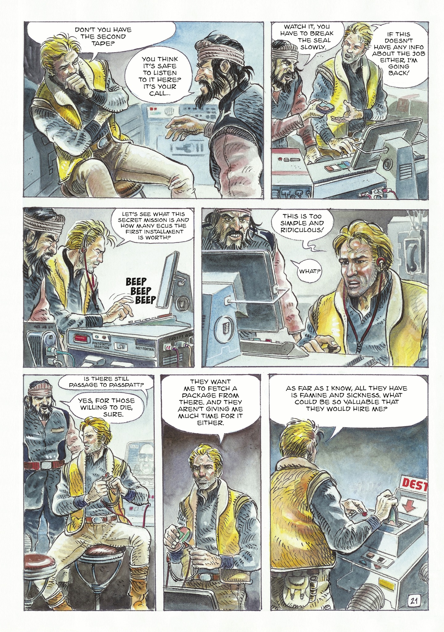 Read online The Man With the Bear comic -  Issue #1 - 23